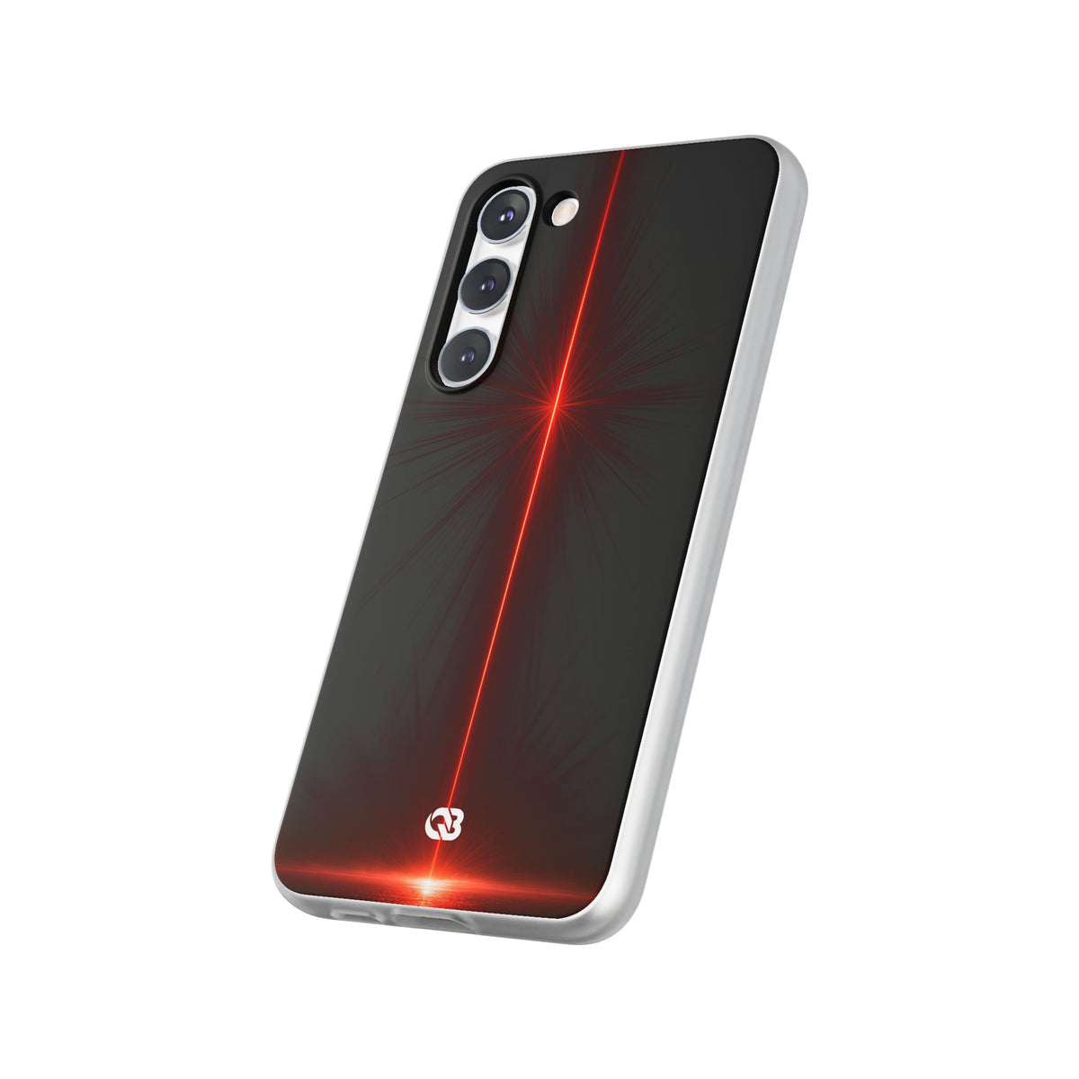 Red Lite Phone Case for Samsung - Crimson Flare Vector