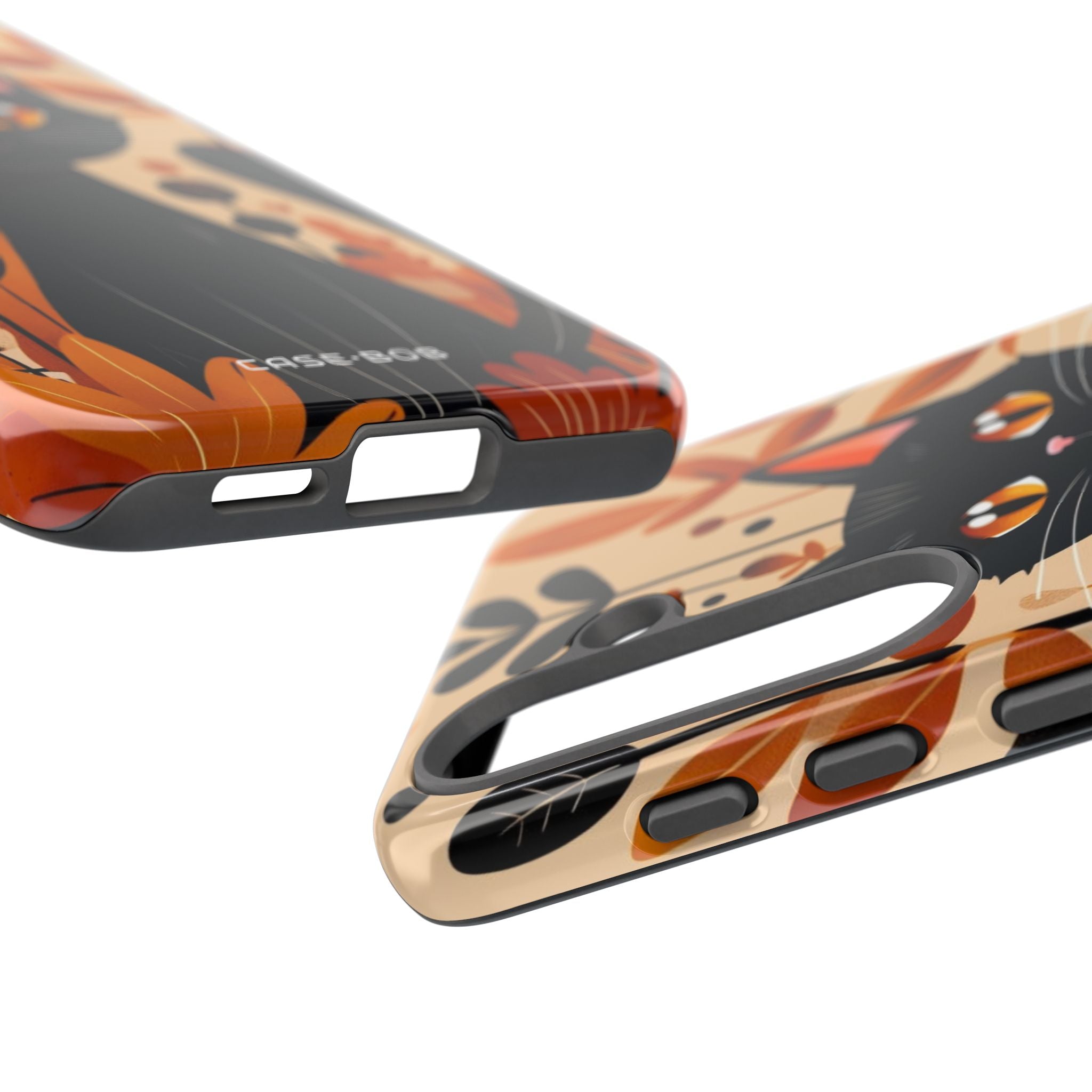 Zwarte Kat Glow Samsung S25 Case - Tough