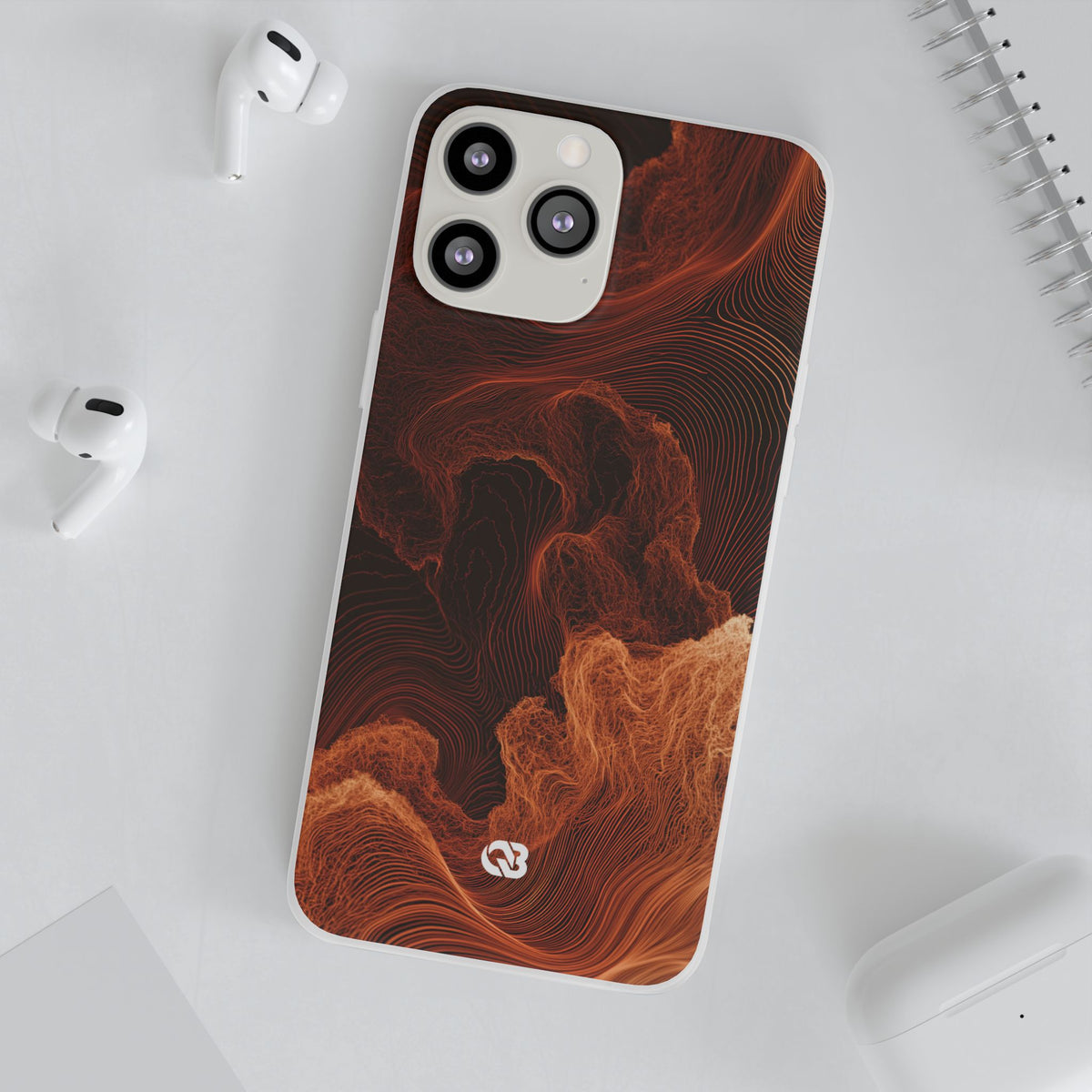 Amber Filament · Lite Phone Case for iPhone · Orange