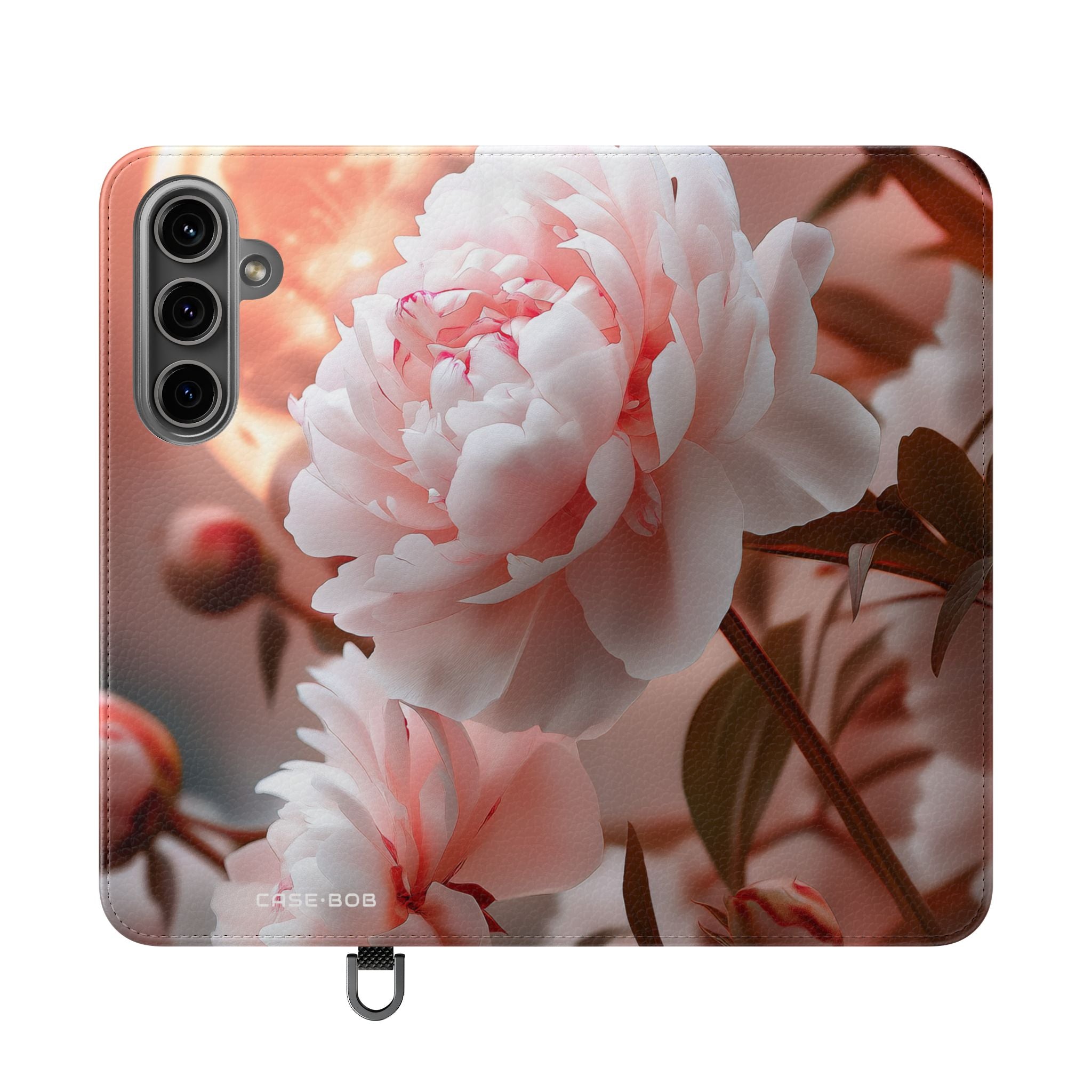 Peony Moonlight - Samsung S24 Plus Case - Wallet