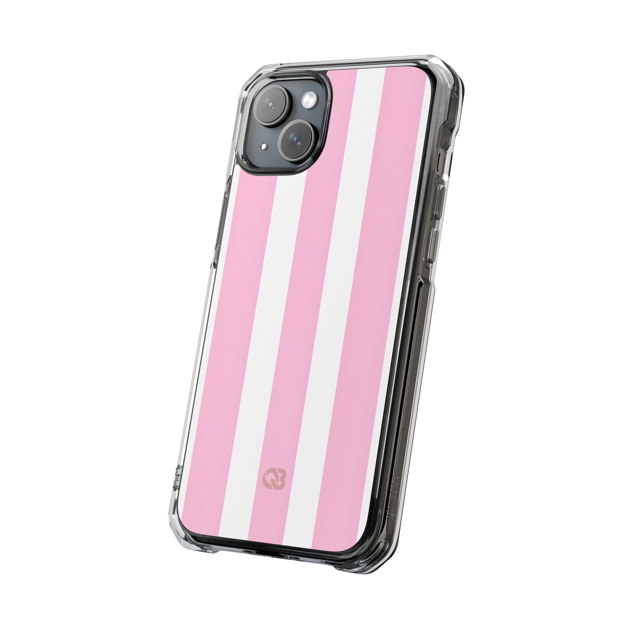 Soft Pink Stripe · Impact Custodia per iPhone · Magsafe