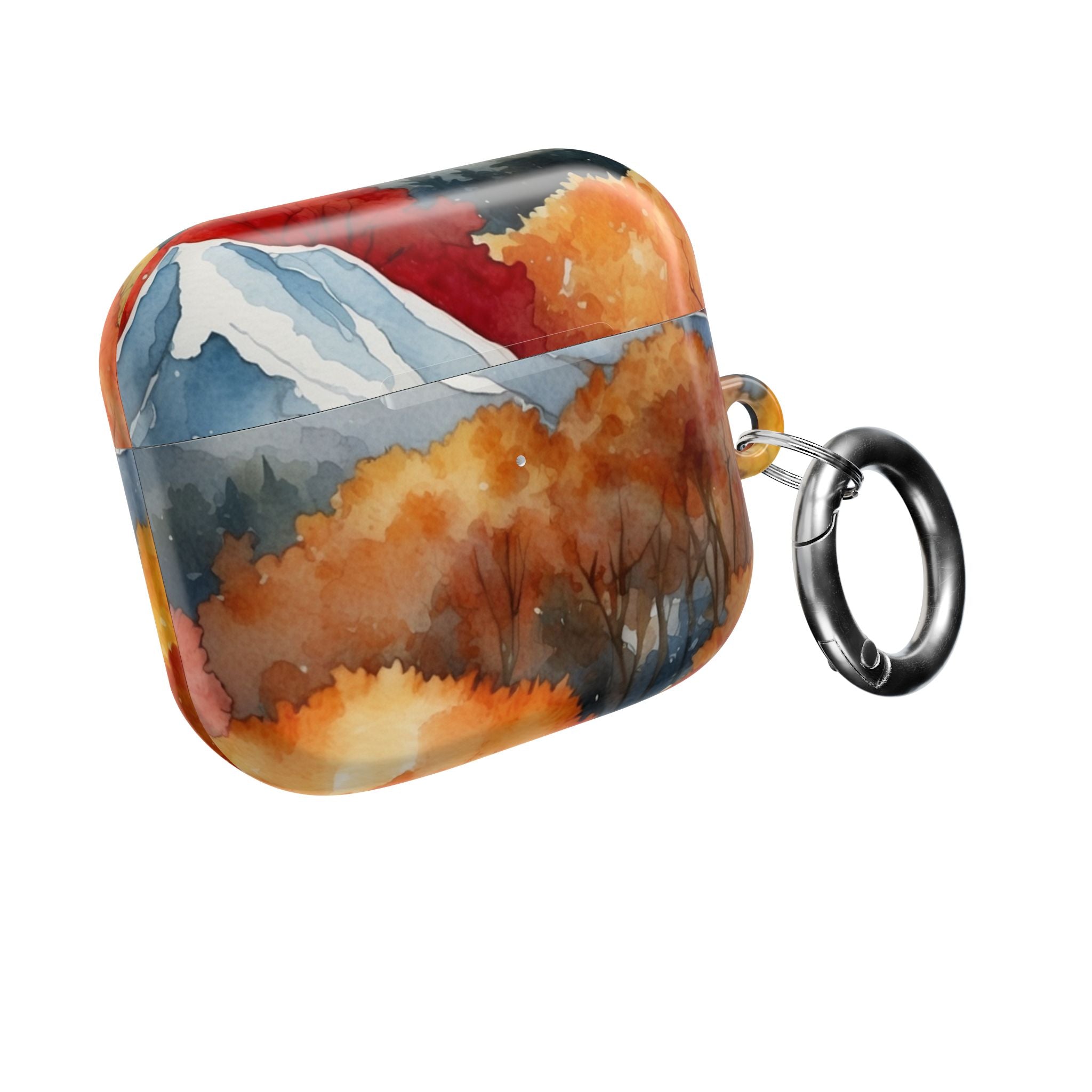 Snowcapped Ember Mountains - AirPods Cover