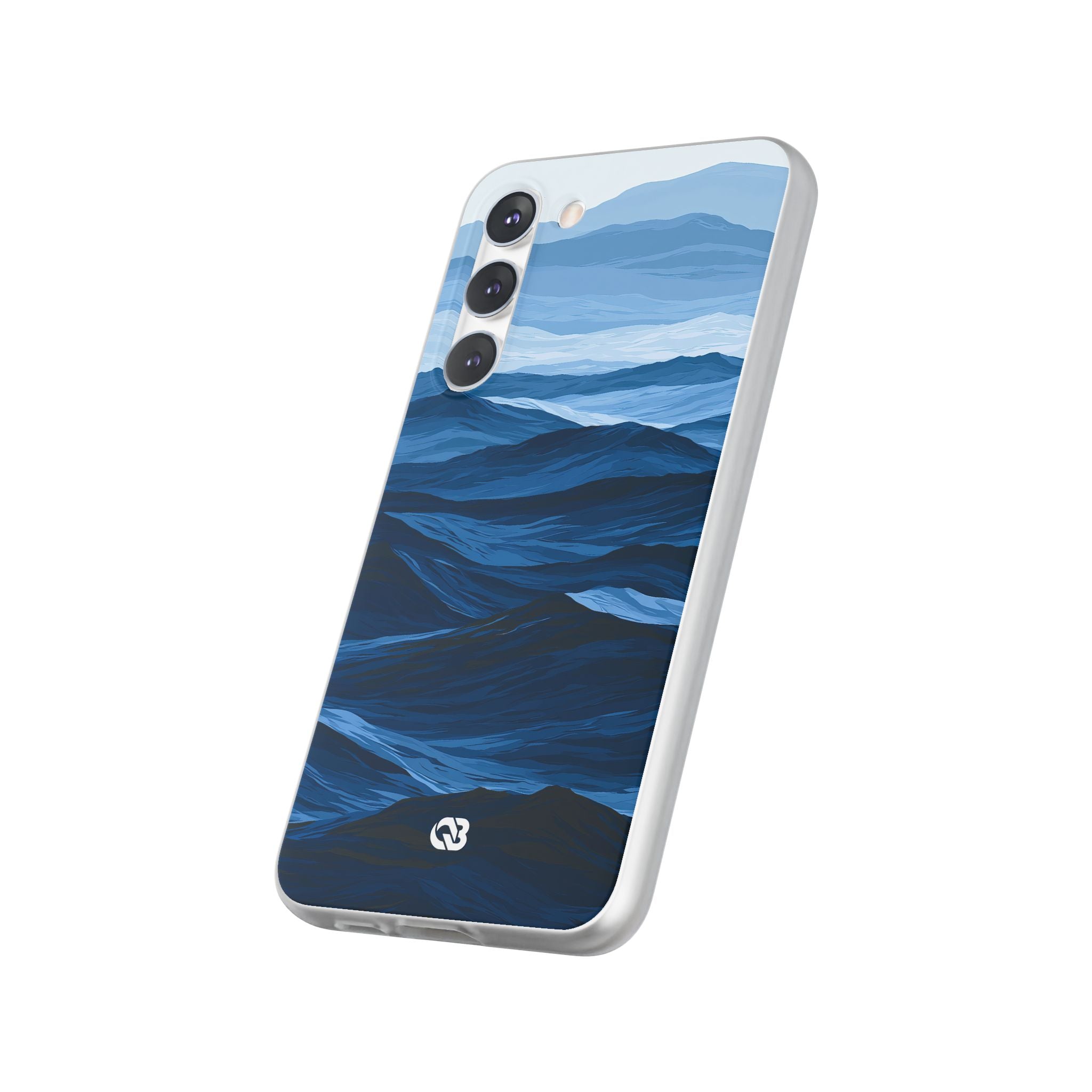 Blue Lite Phone Case for Samsung - Cobalt Ridge Tides