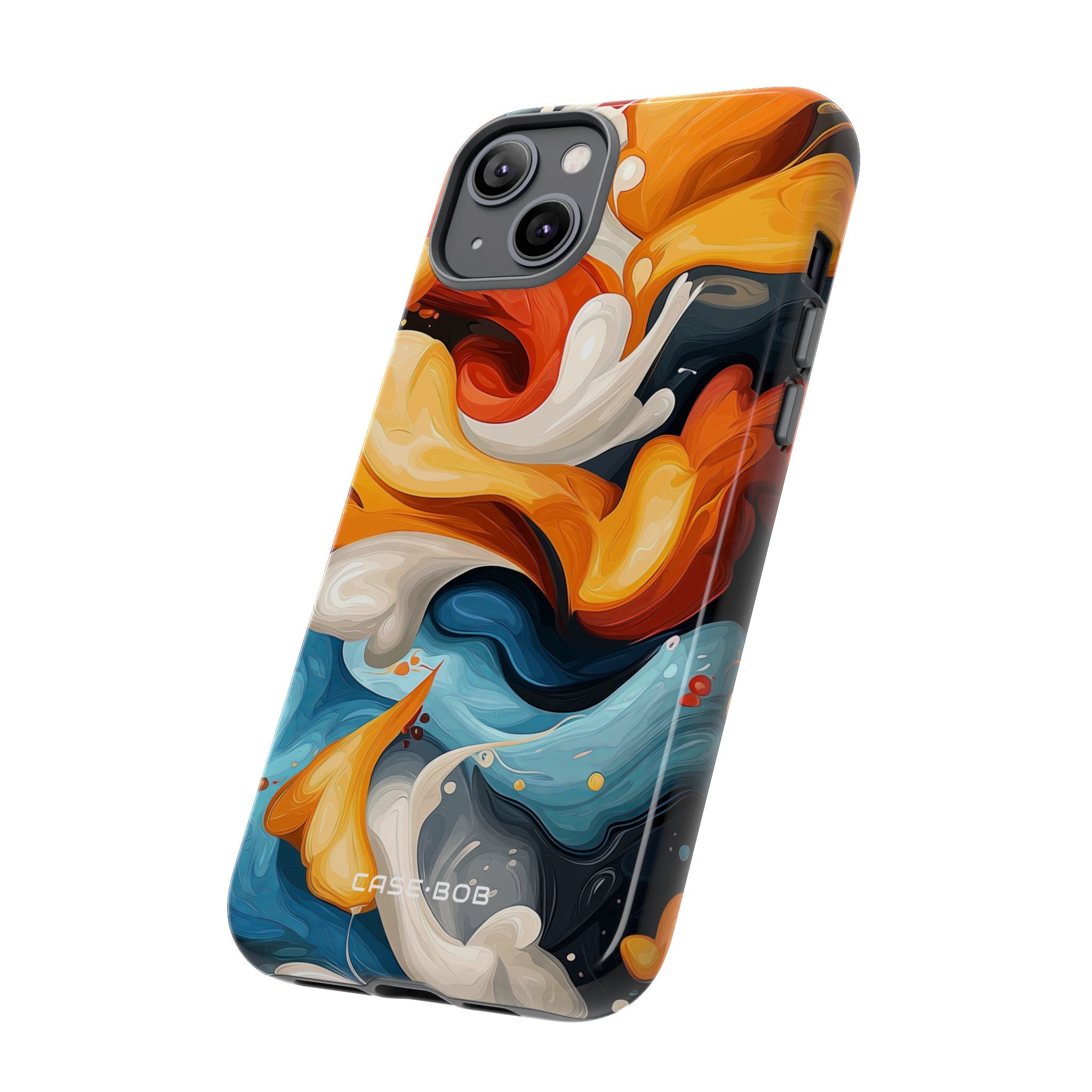 Crimson Ribbon iPhone 14 Plus Case - Tough