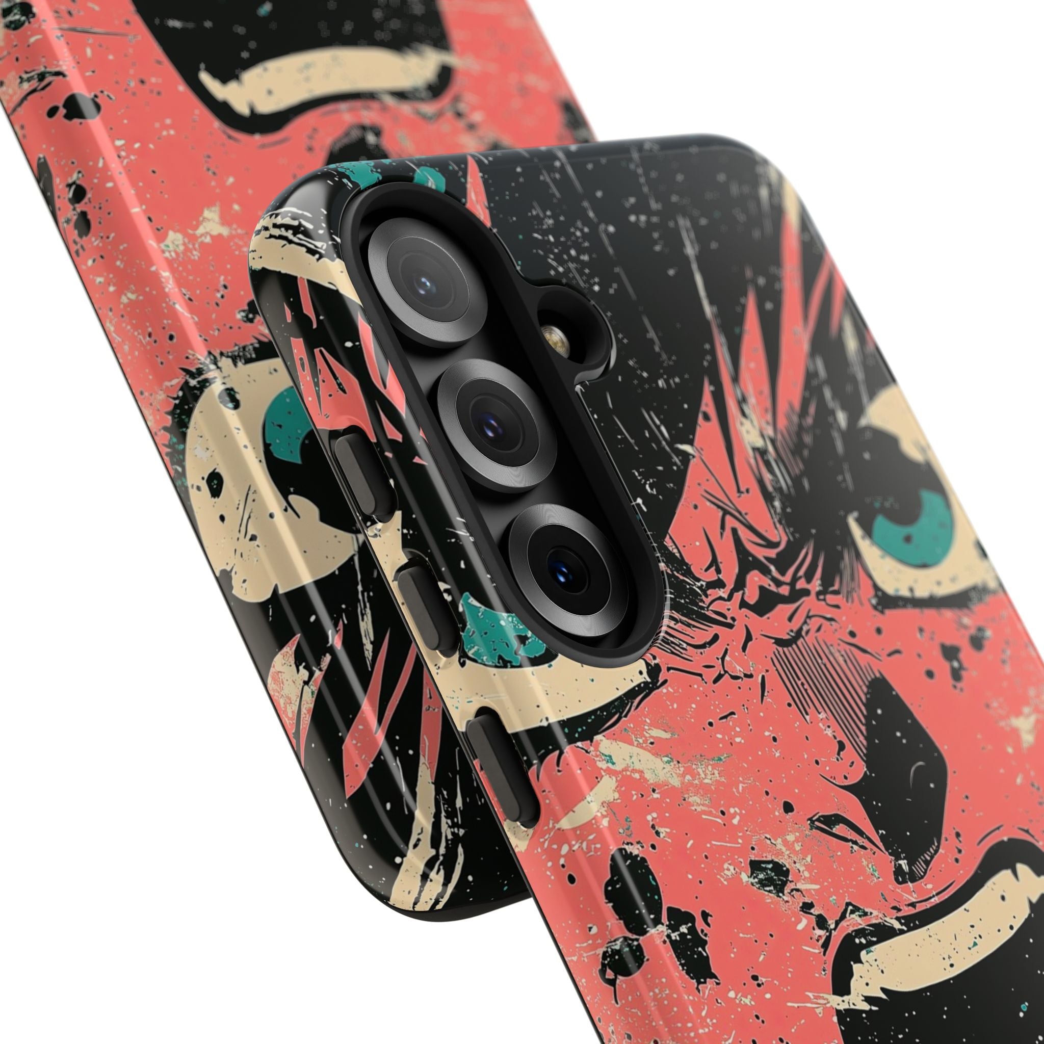 Screaming Face Pink Samsung S25 Plus Case - Tough