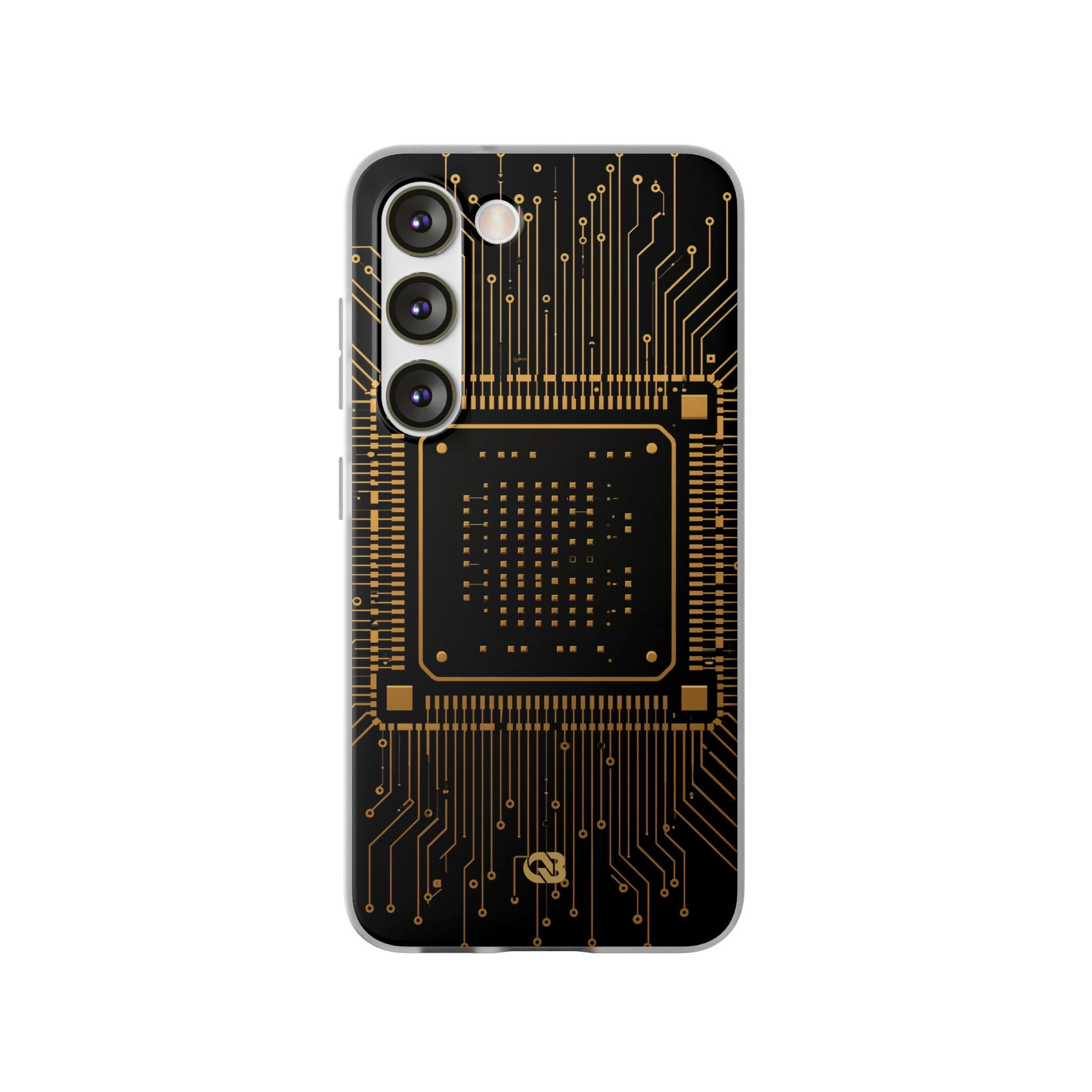 Gold Lite Phone Case for Samsung - Cyber Gold Processor
