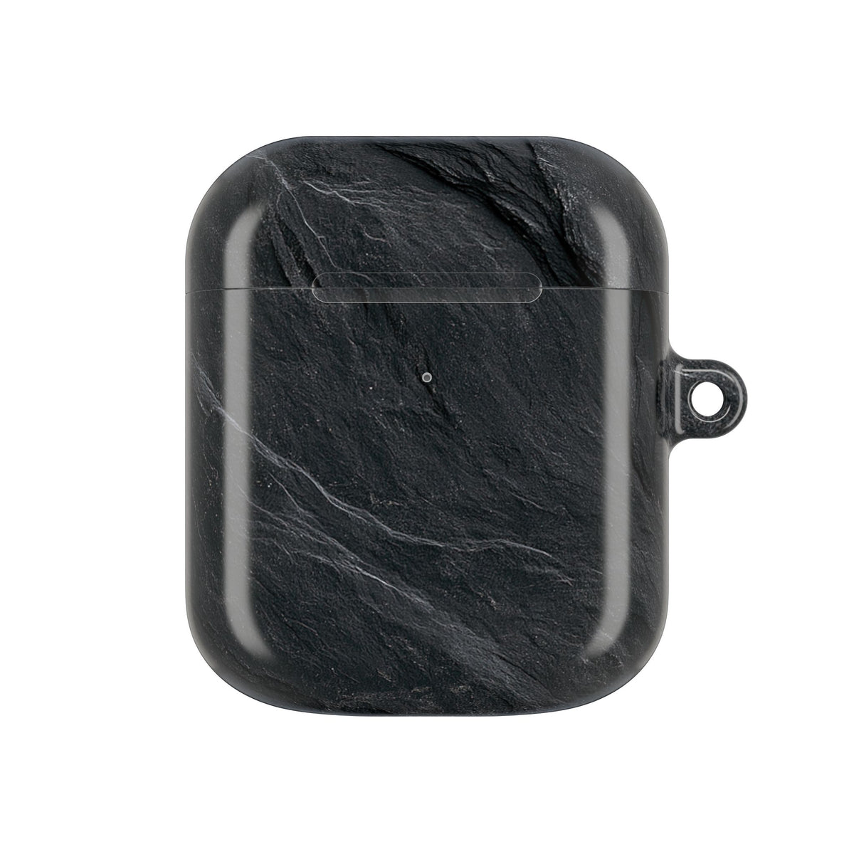 Dark Slate Strata · Hard Case for AirPods & AirPods Pro · Black