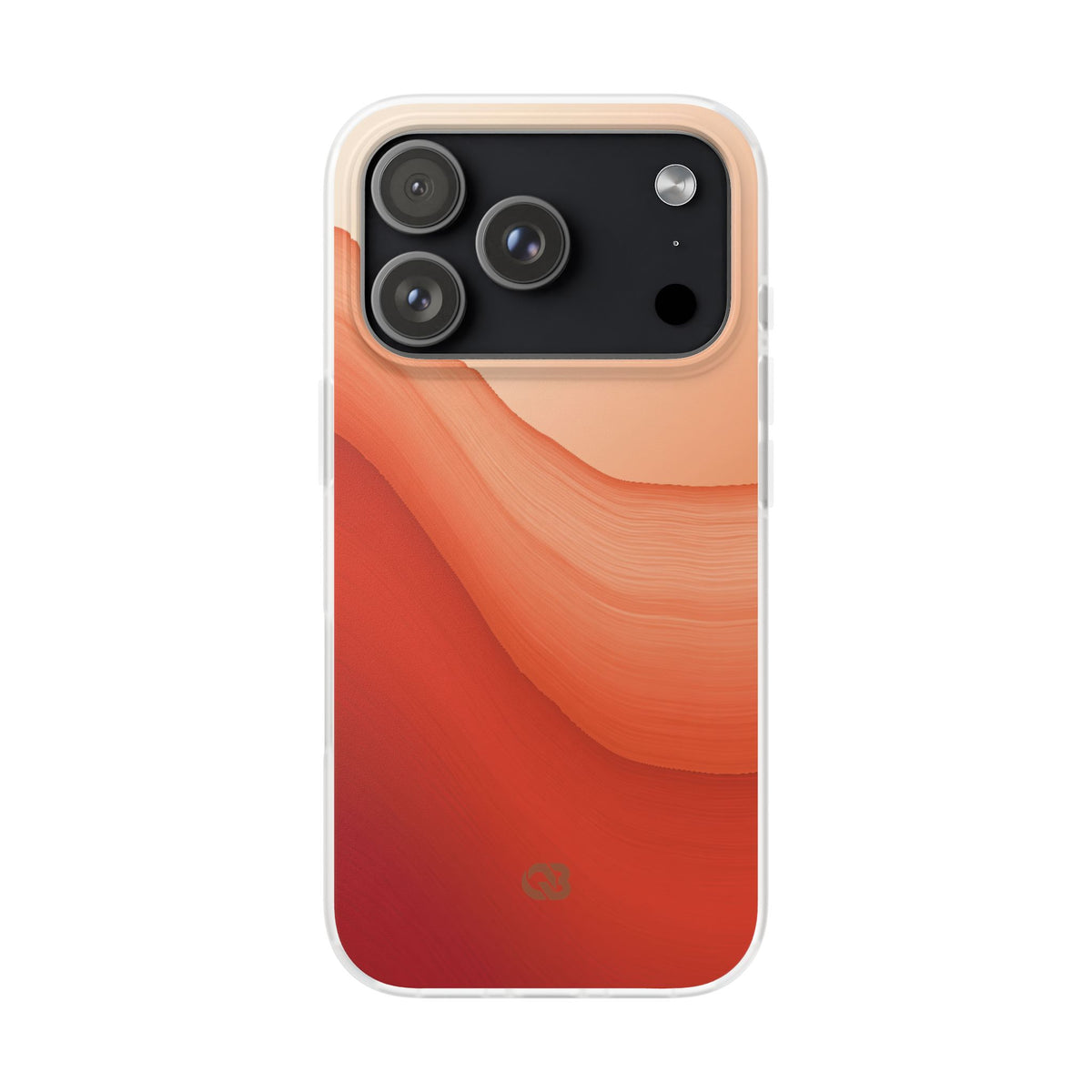 Terracotta Flow · Lite Phone Case for iPhone · Orange
