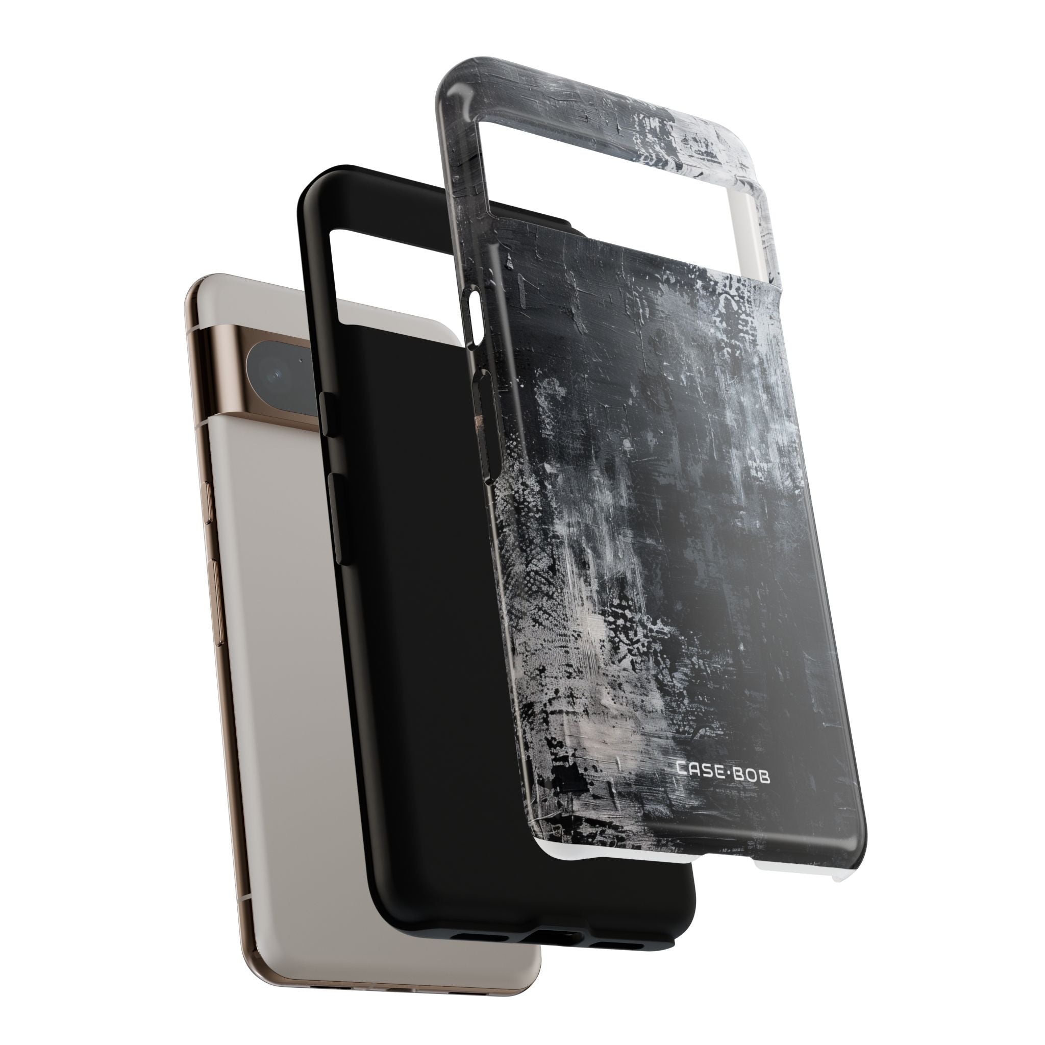 Texturiertes Blackscape Google Pixel 8 Pro Case - Tough