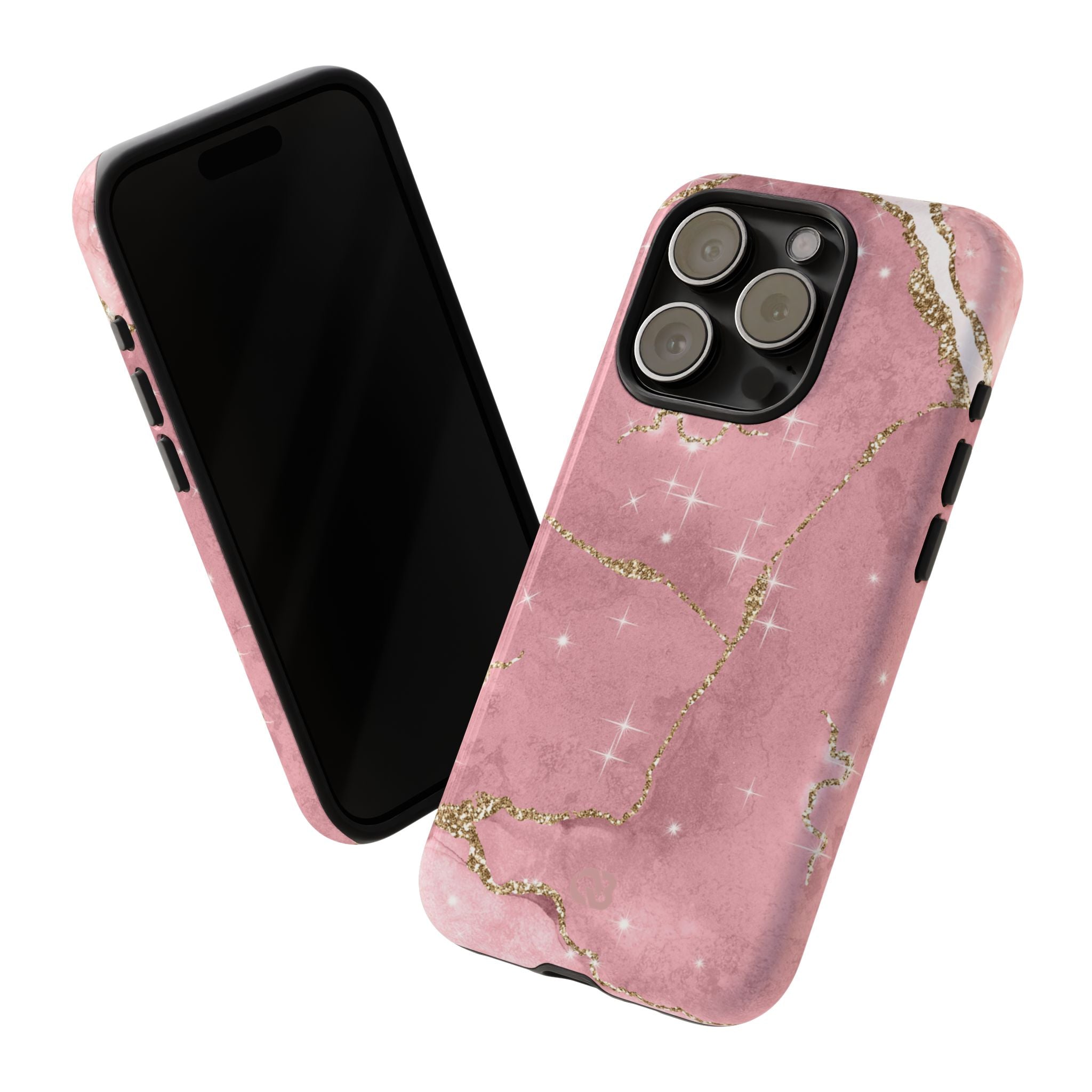 Rose Sparkle Marble · Tough Phone Case for iPhone
