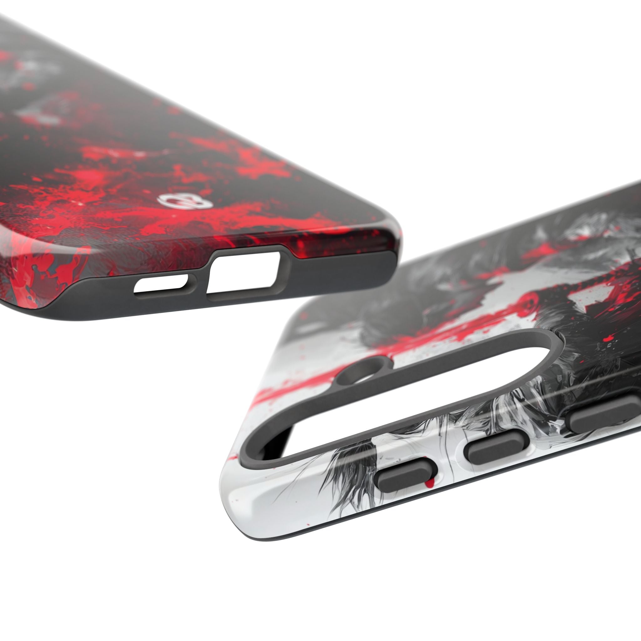 Shattered Crimson Duel · Tough Phone Case for Samsung