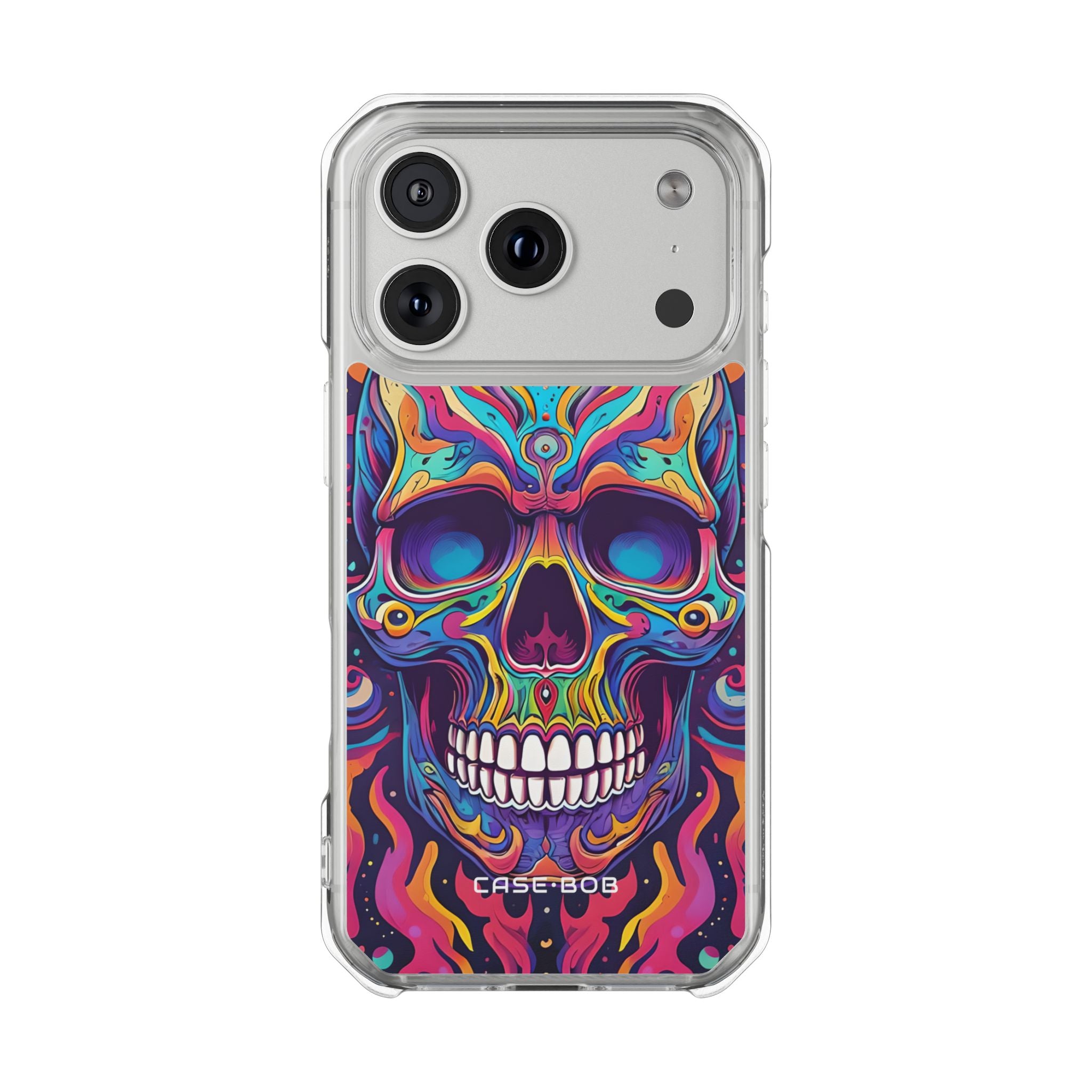 Psychedelische schedel iPhone 17 Pro hoesje - Impact