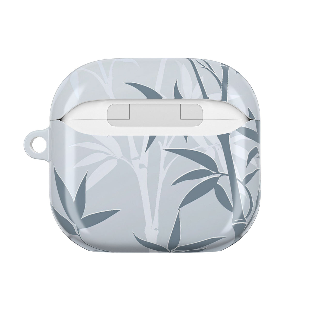 Misty Bamboo Grove · Hard Case for AirPods & AirPods Pro · Blue
