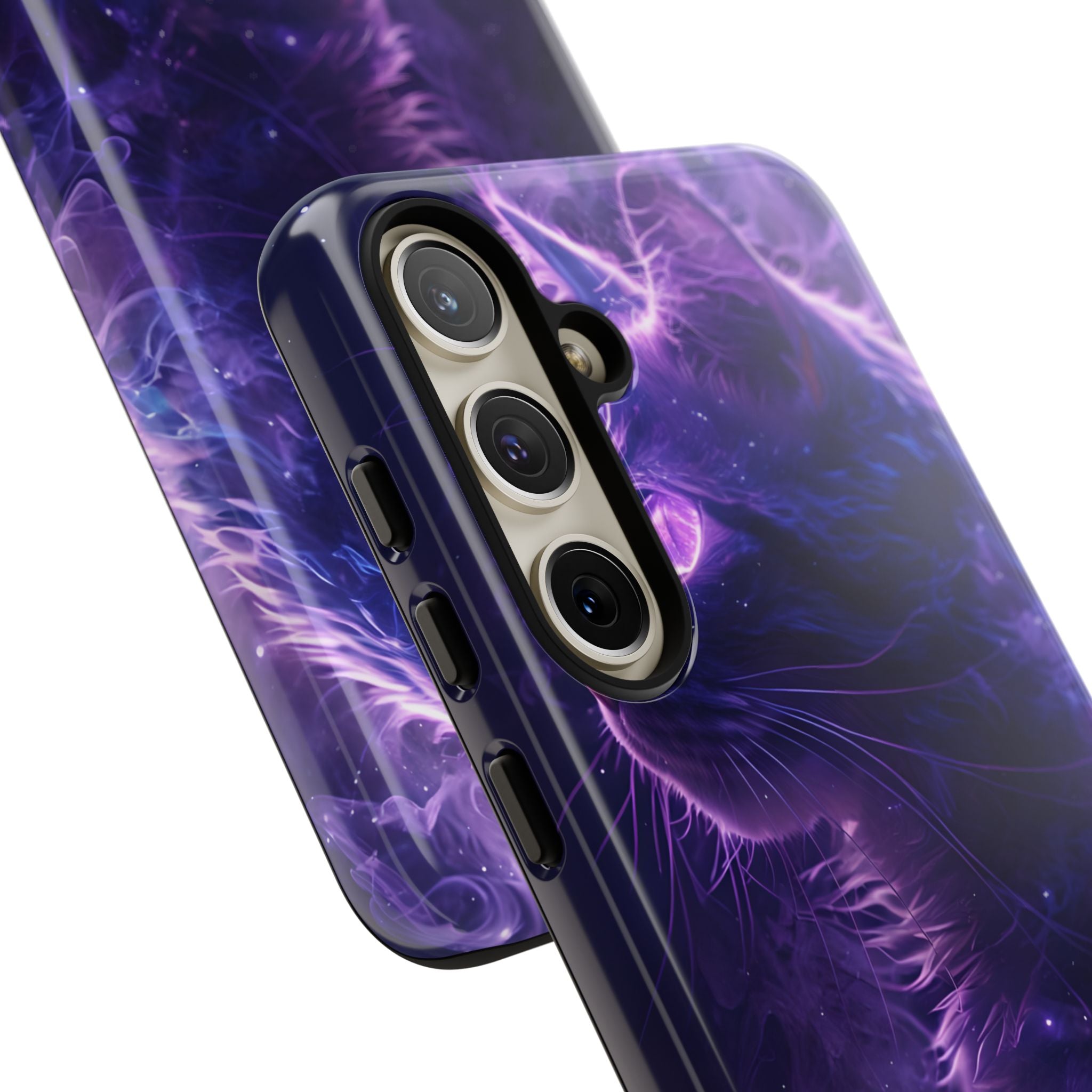 Purple Void Feline · Tough Custodia per Samsung