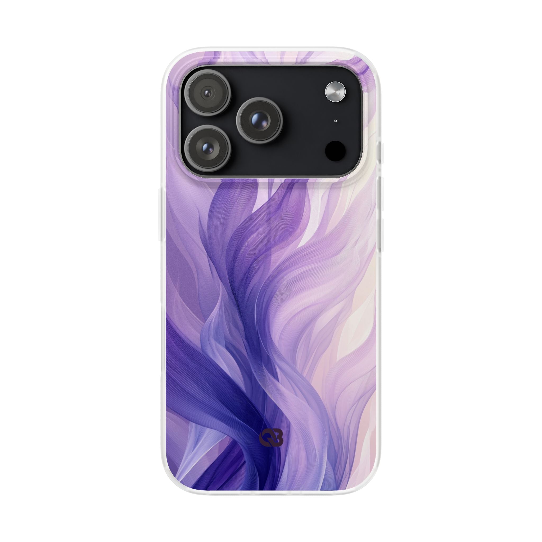 Amethyst Silk Waves · Soft Hoesje voor iPhone