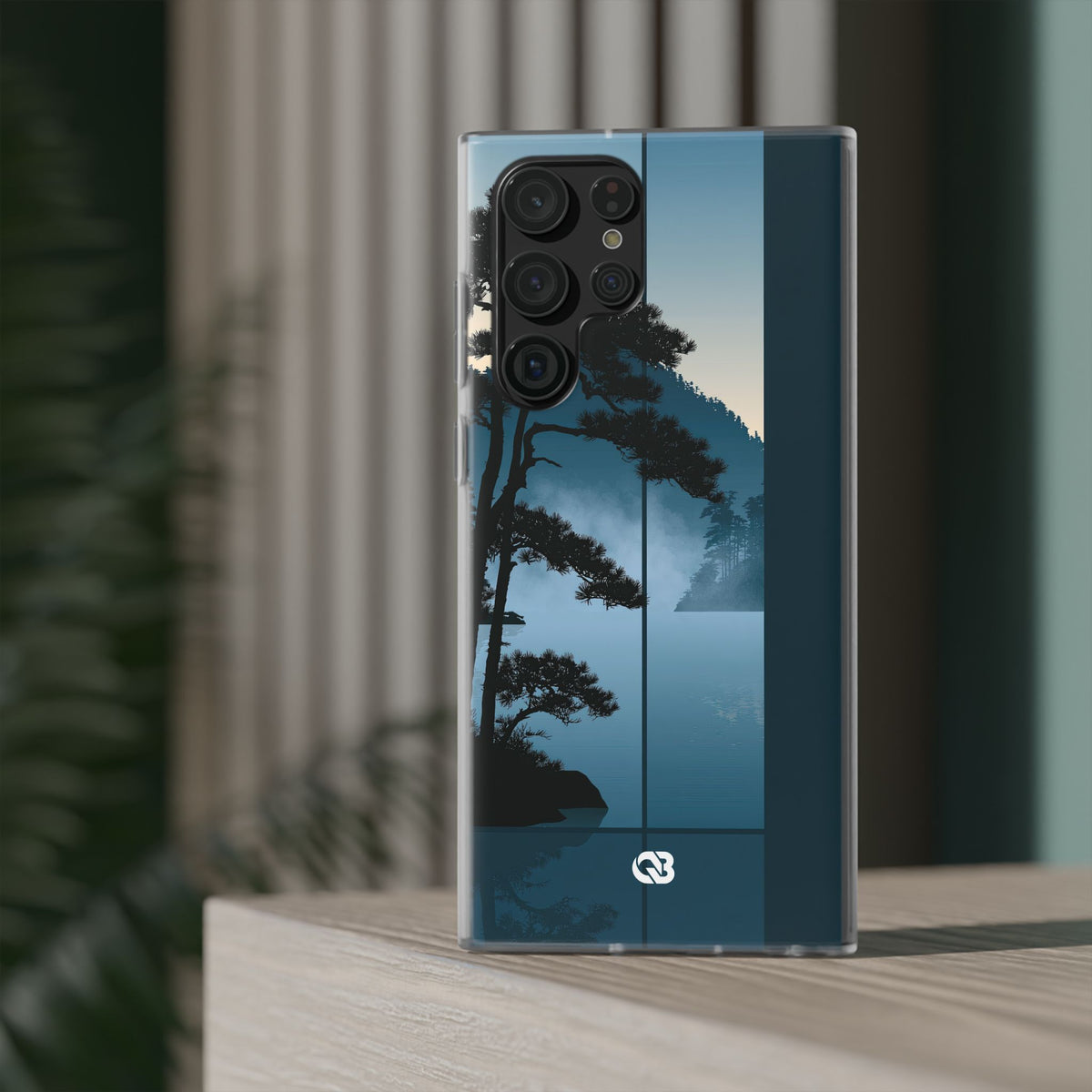 Misty Pine Horizon · Lite Phone Case for Samsung · Teal