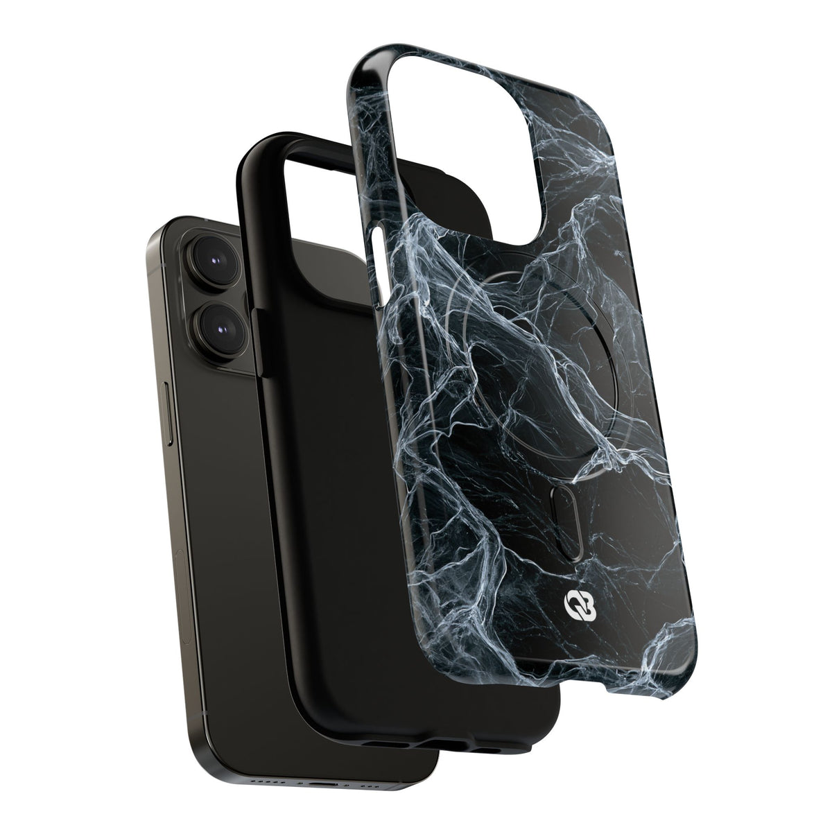 Arctic Gossamer · Tough 2.0 Magnetic Phone Case for iPhone · Black