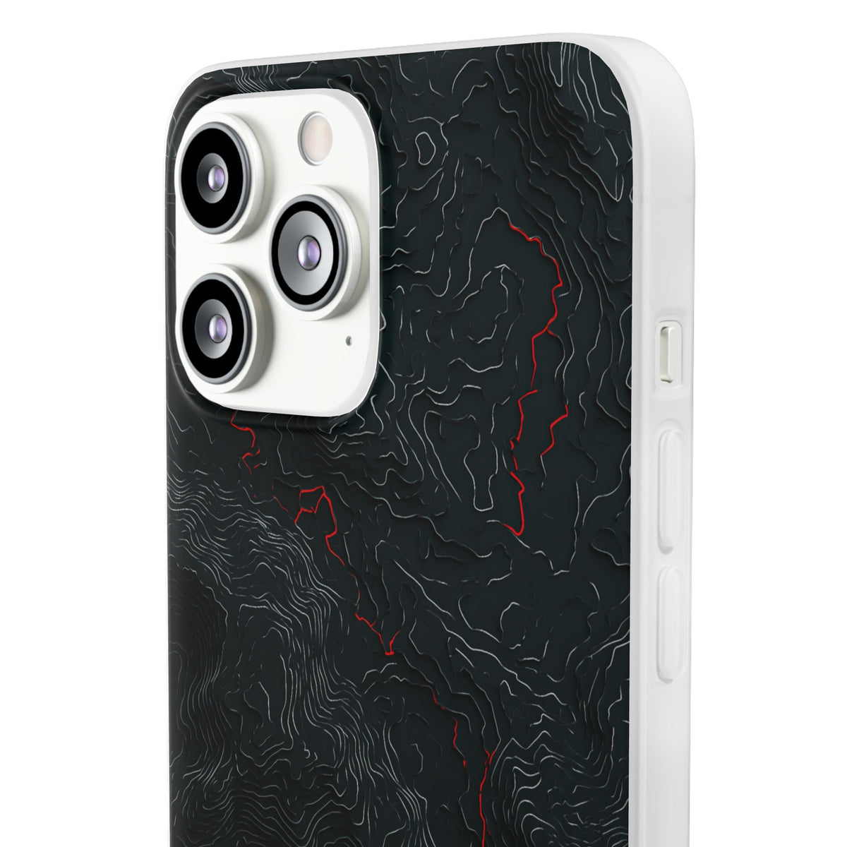 Crimson Rift · Lite Phone Case for iPhone · Black