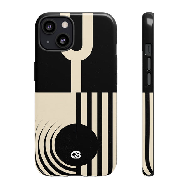 Harmonic Orbit · Tough Phone Case for iPhone · Black