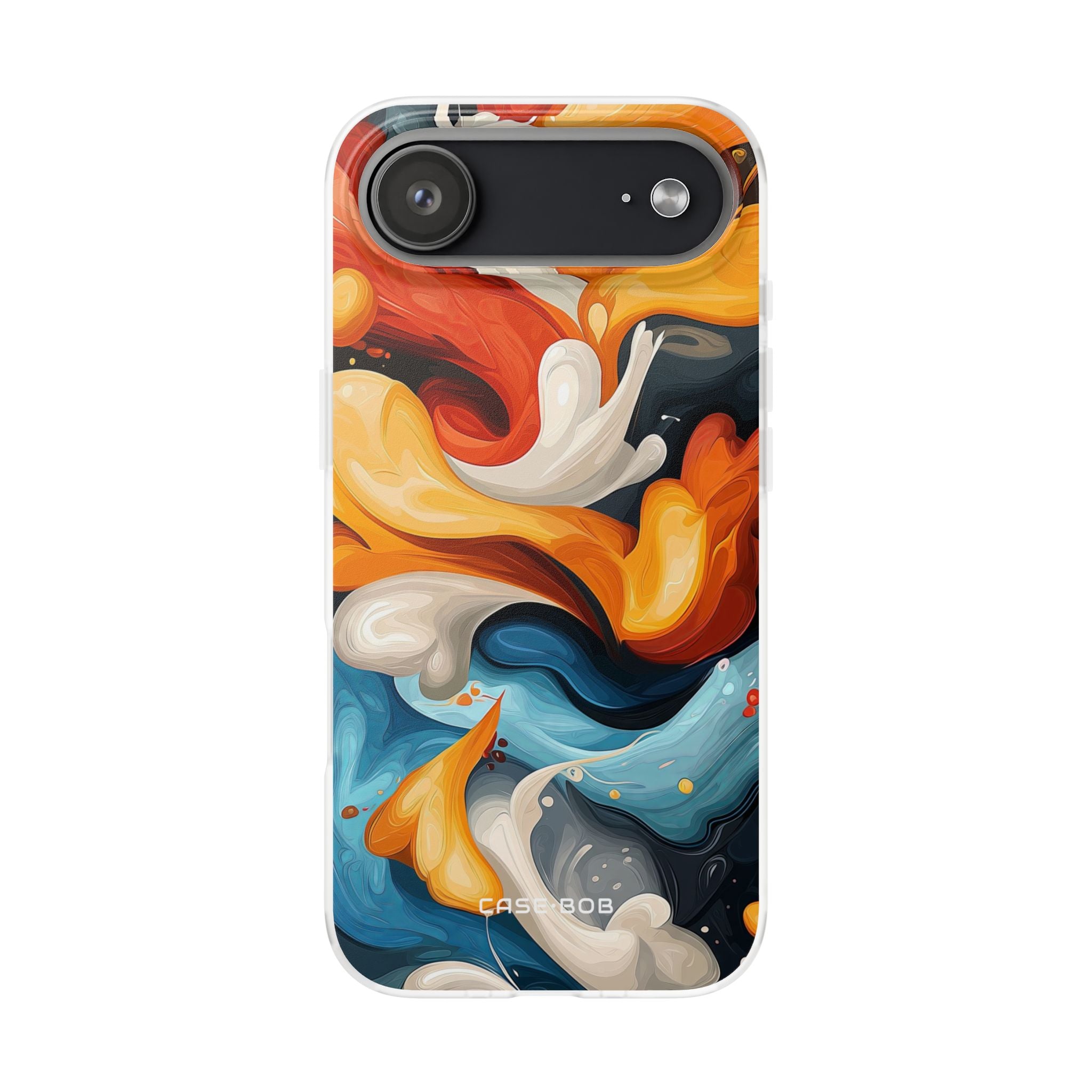 Crimson Ribbon iPhone 17 Air Case - Soft - CASE•BOB