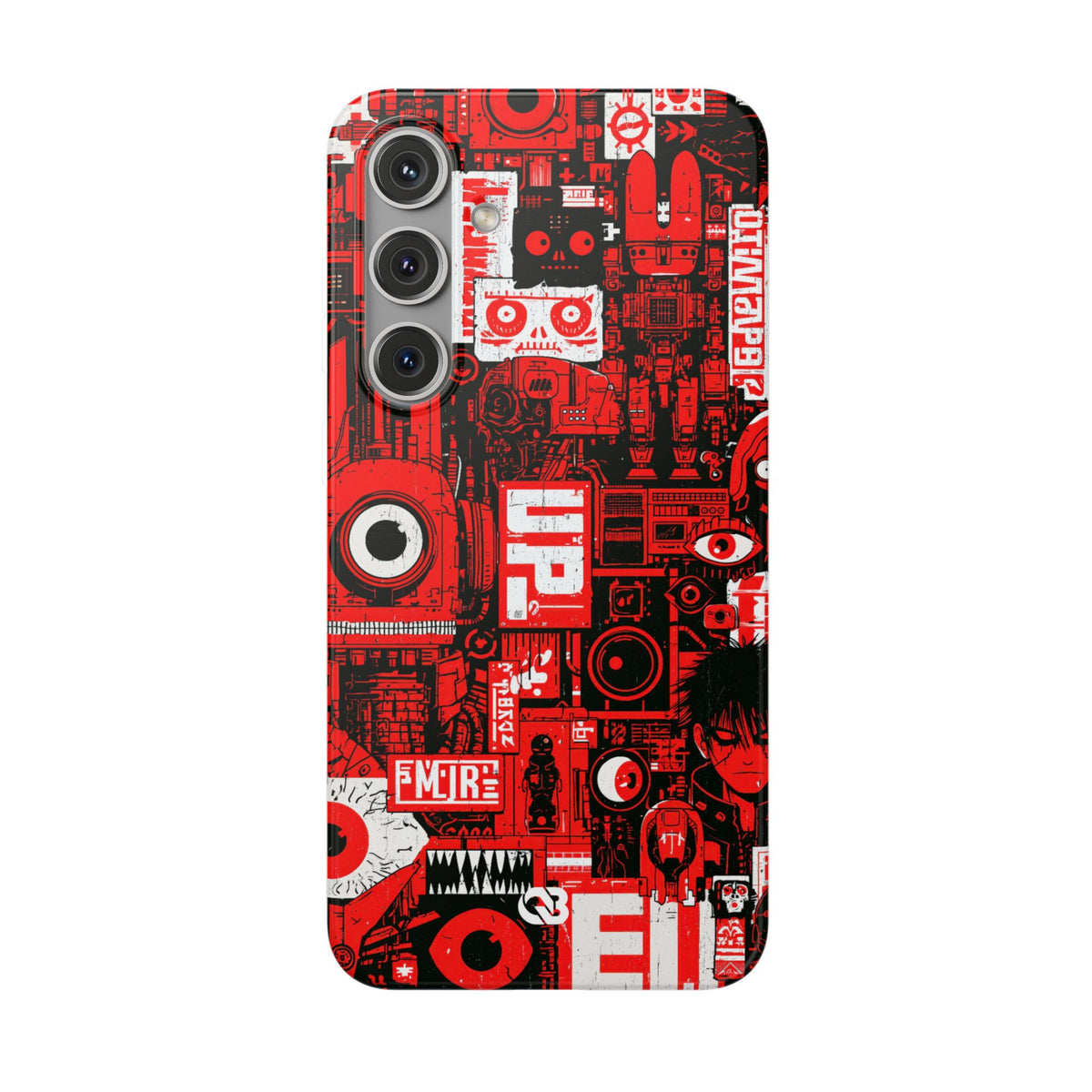 Neo Mecha Collage · Lite Phone Case for Samsung · Red