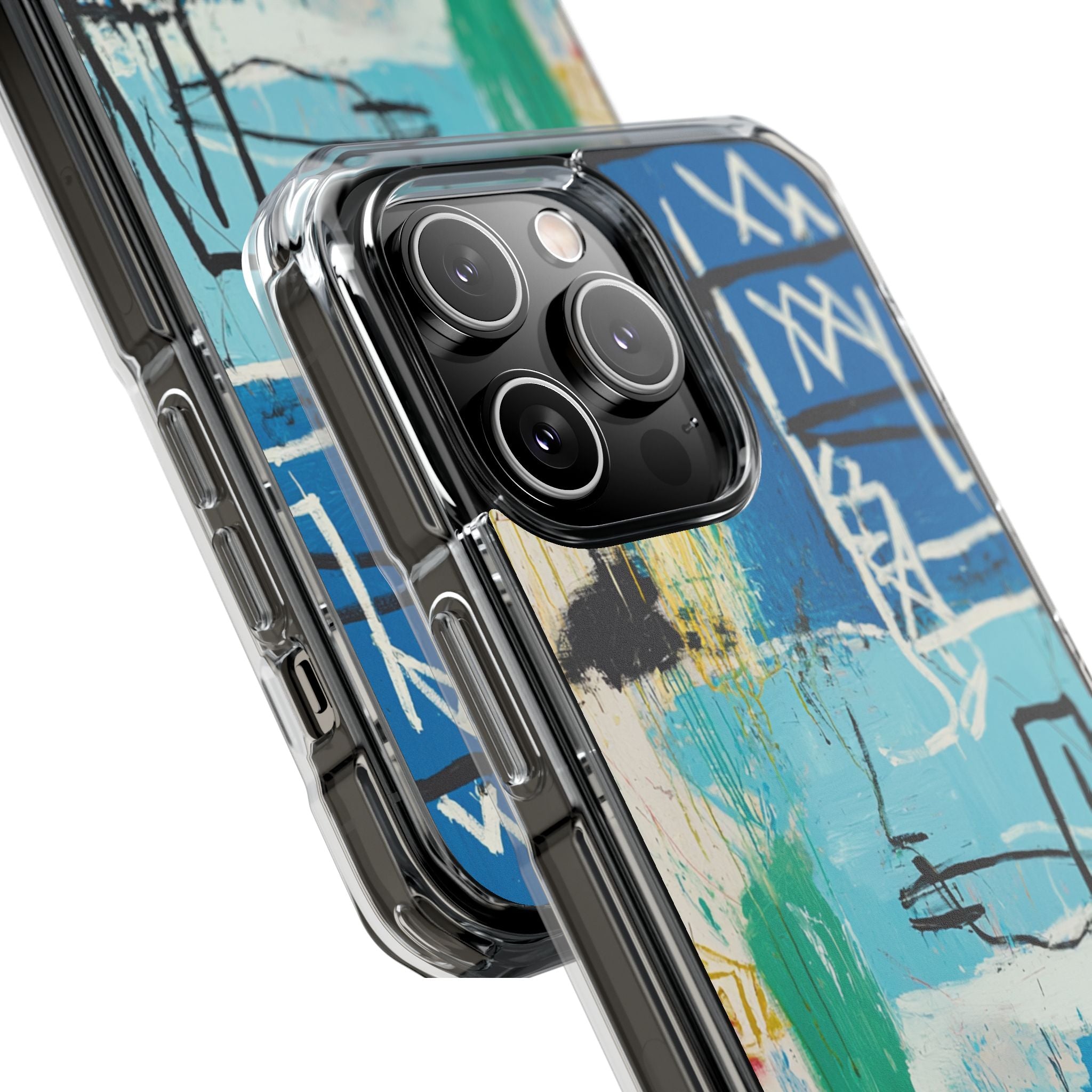 Azure Urban Scribble · Impact Custodia per iPhone · Magsafe