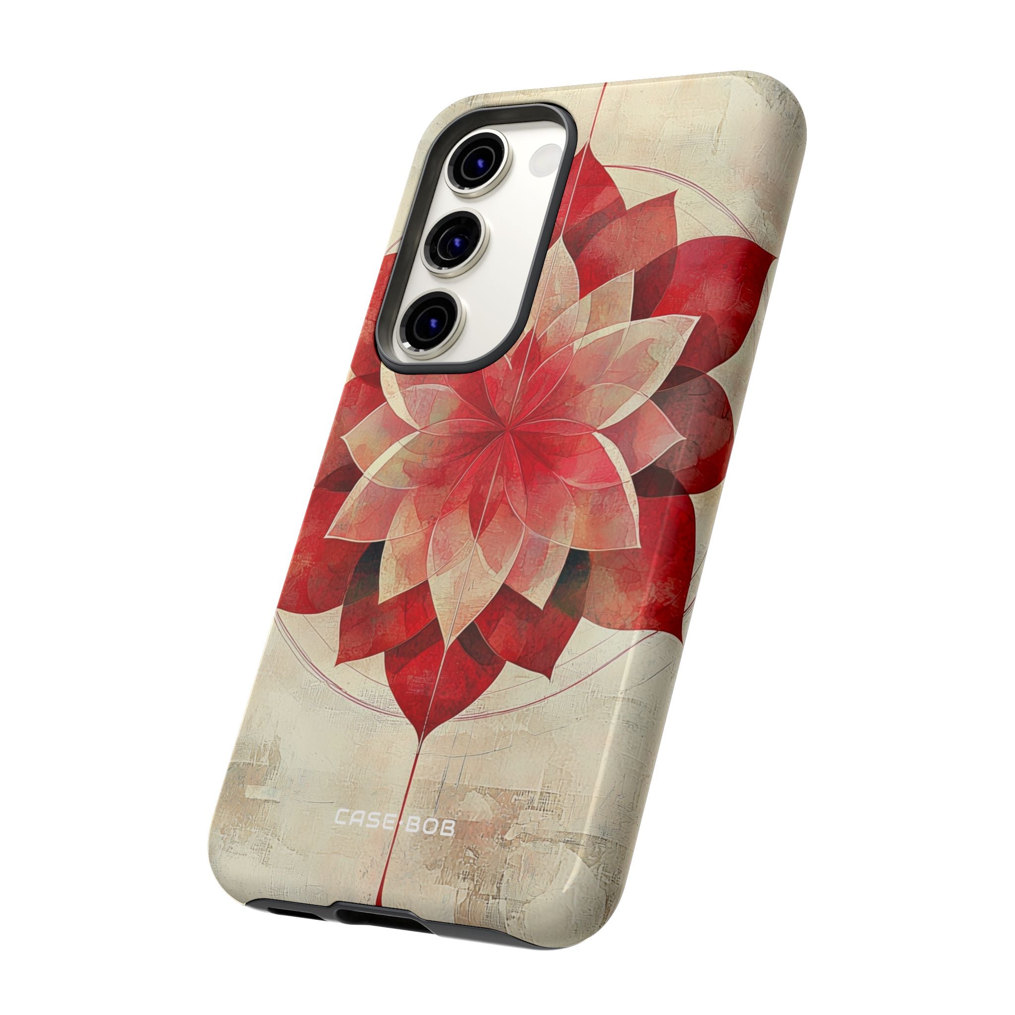 Crimson Bloom Samsung S23 Case - Tough