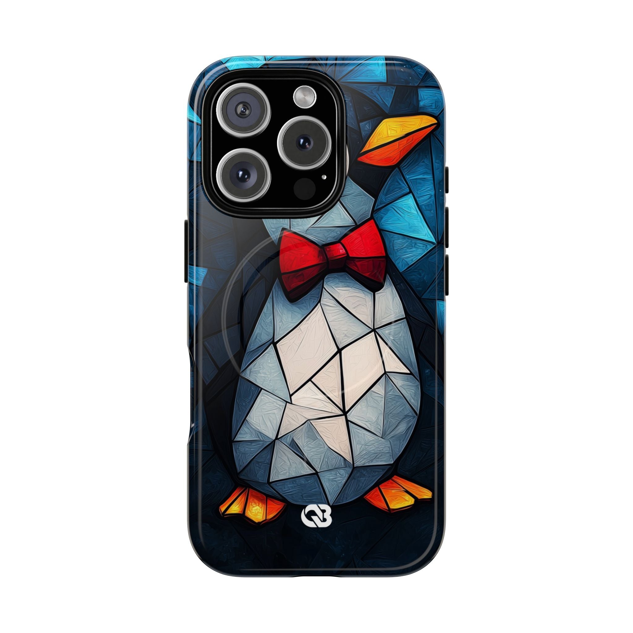 Mosaic Bowtie Penguin · Tough+ Phone Case for iPhone · Magsafe