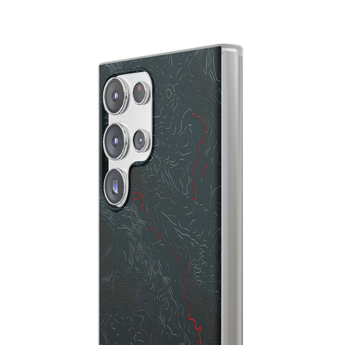 Crimson Rift · Lite Phone Case for Samsung · Black