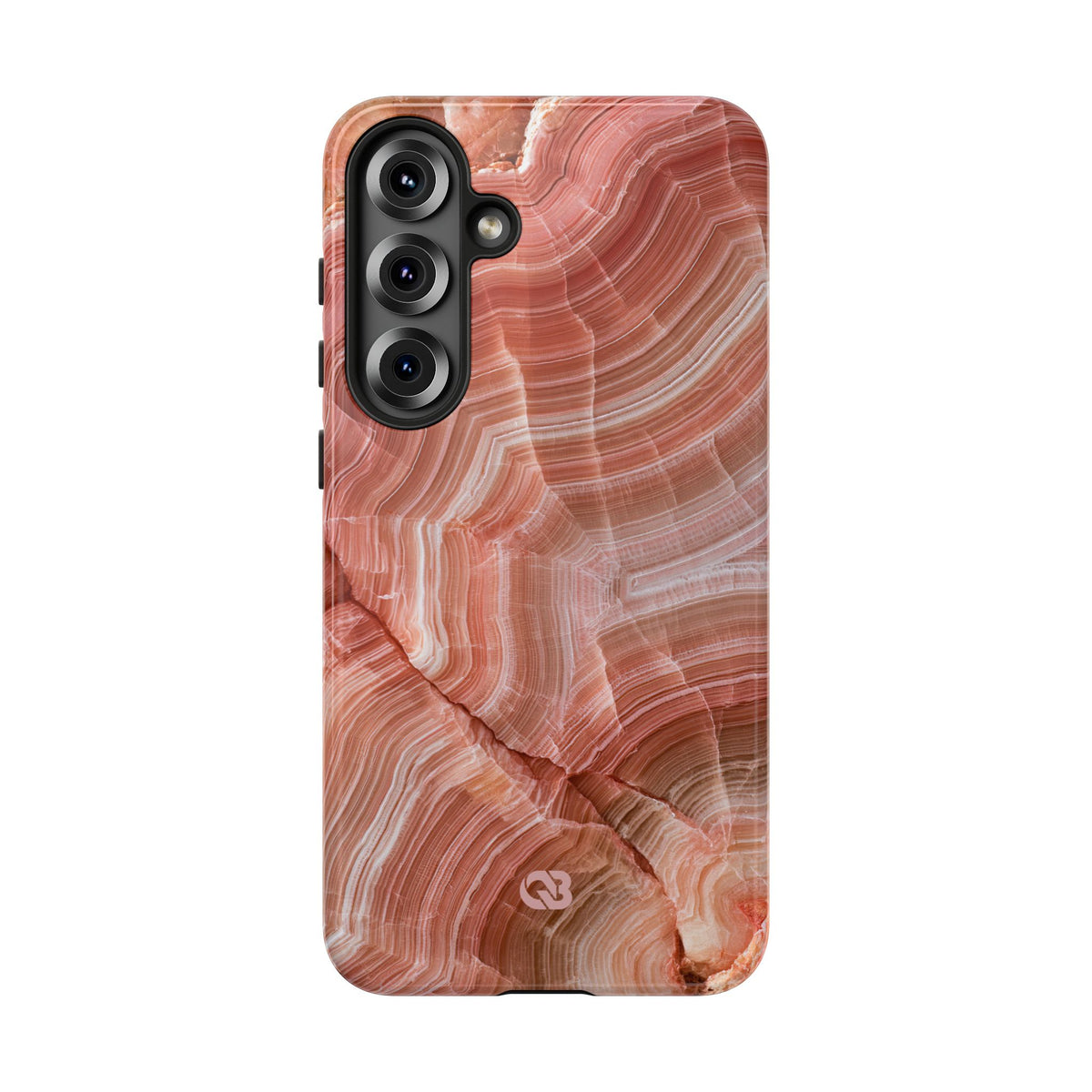 Blushing Rose Strata · Tough Phone Case for Samsung · Pink
