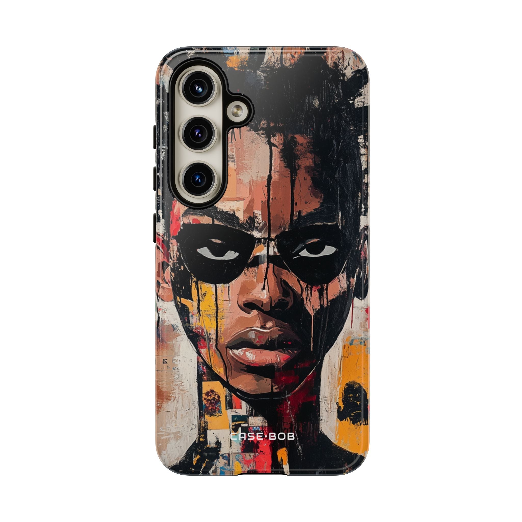 Masked Portrait Drips Samsung S24 Case - Tough