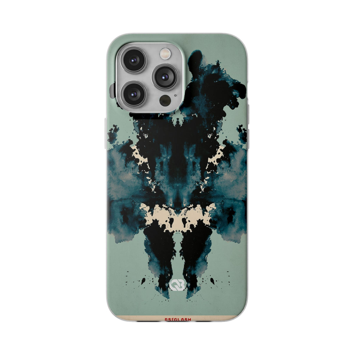 Rorschach Ink Void · Lite Phone Case for iPhone · Black