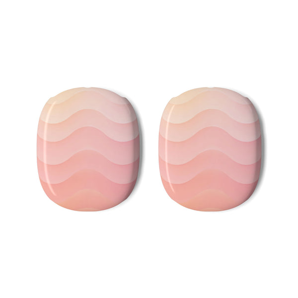 Blush Horizon Waves · Hard Case for AirPods Max · Pink