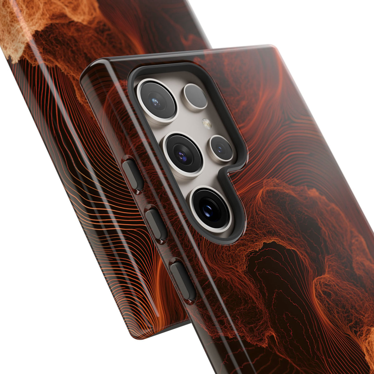 Amber Filament · Tough Phone Case for Samsung · Orange