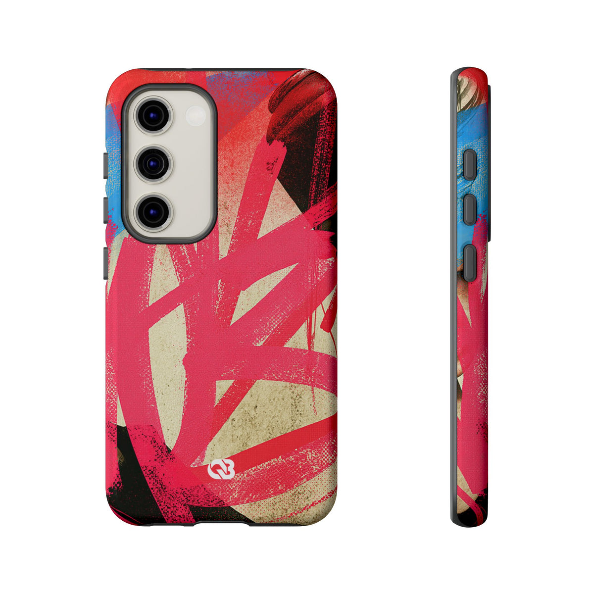 Neon Spray Tag · Tough Phone Case for Samsung · Pink