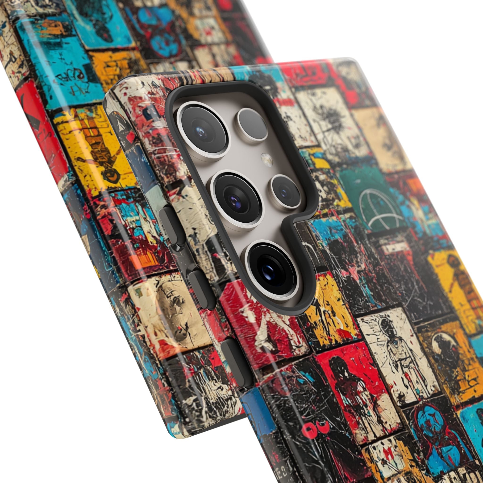 Figured Grid Samsung S24 Ultra Case - Tough