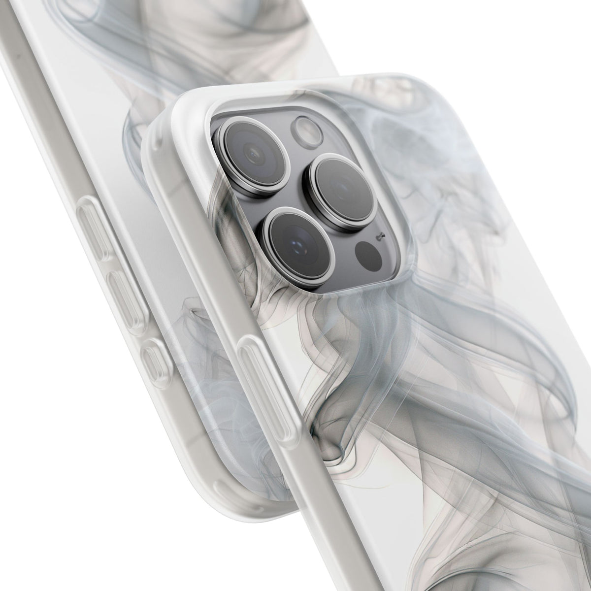 Vapor Noir · Lite Phone Case for iPhone · White