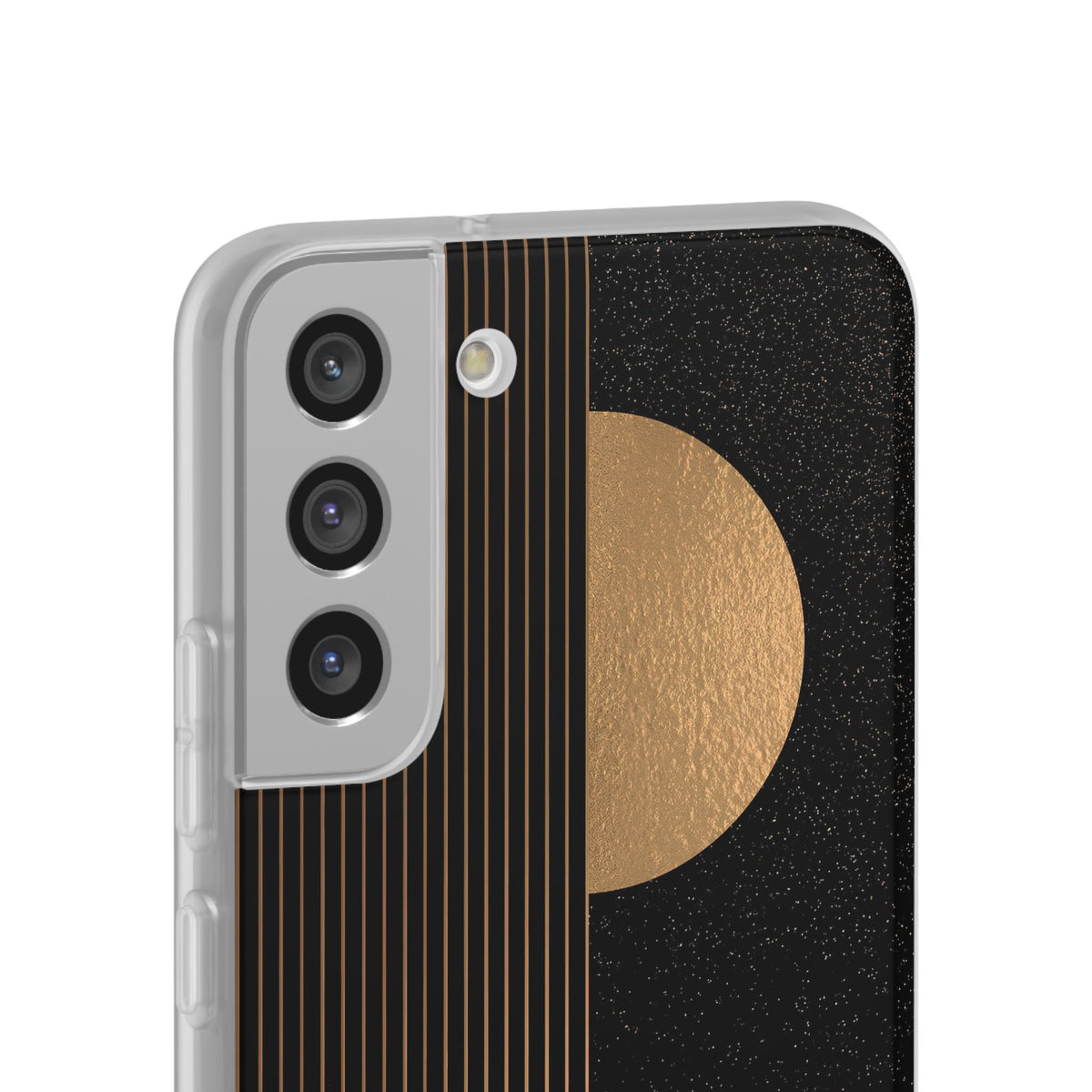Lunar Topo Horizon · Lite Phone Case for Samsung · Black