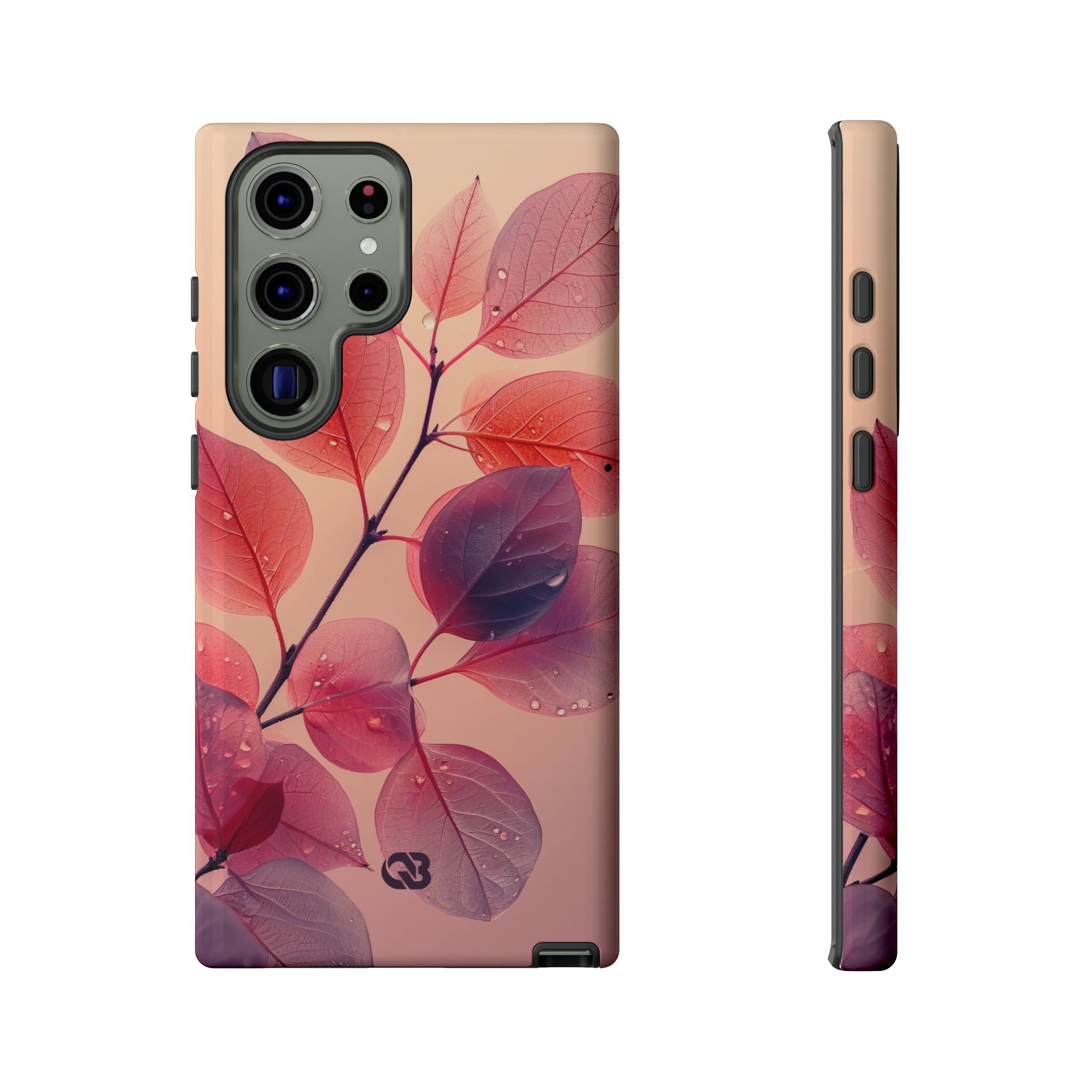 Dewy Magenta Foliage · Tough Phone Case for Samsung