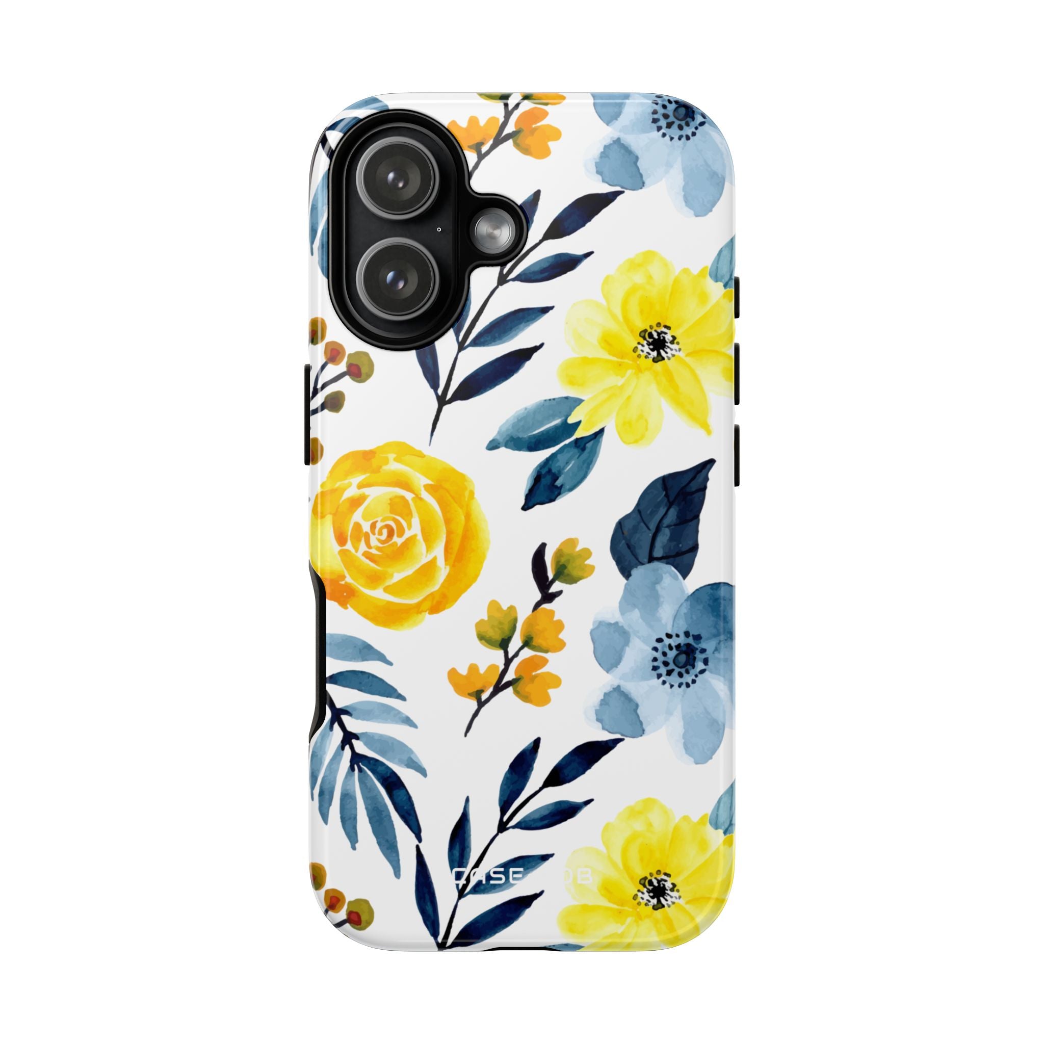 Golden Bloom iPhone 17 Case - Tough - CASE•BOB