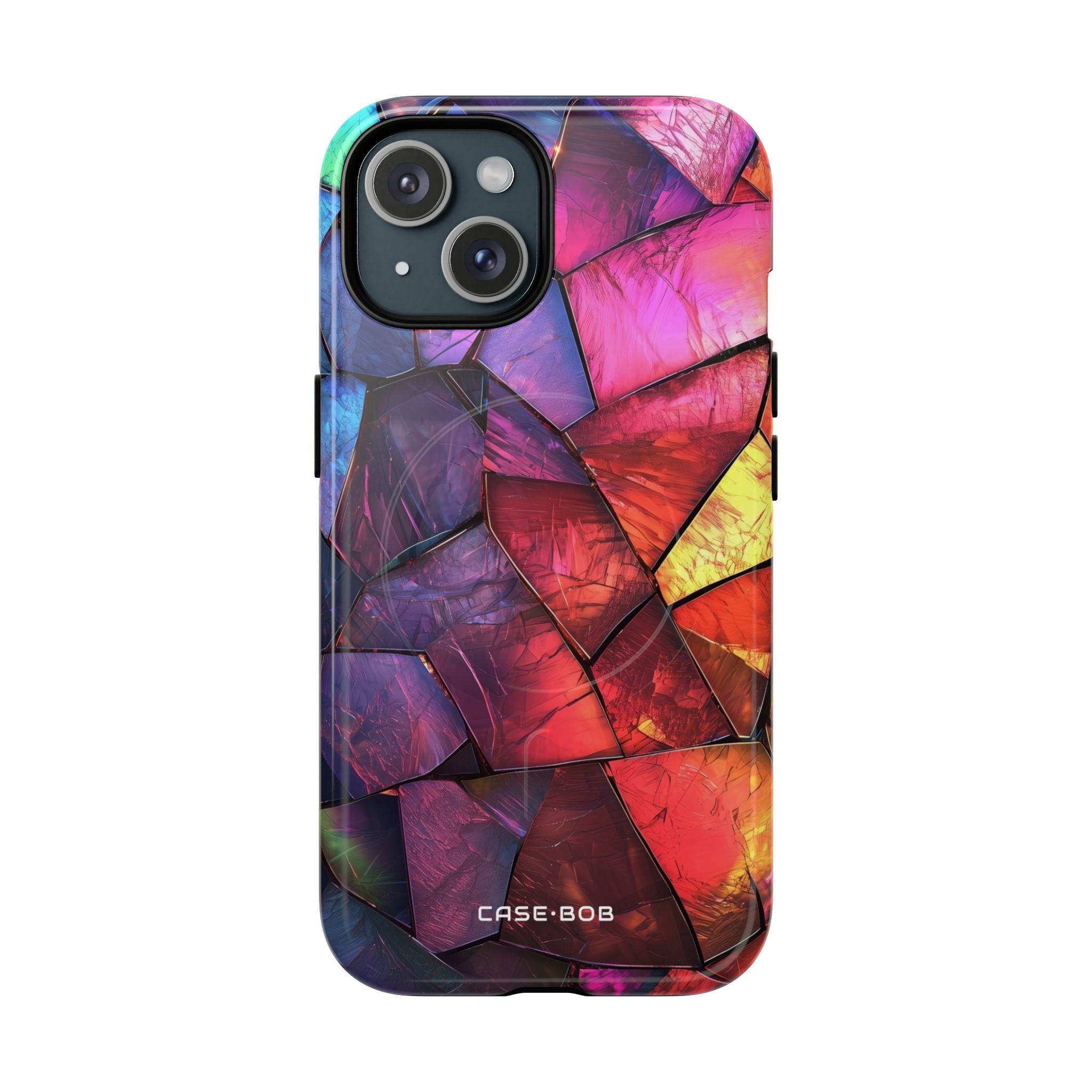 Cracked Prism iPhone 15 Case - Tough+
