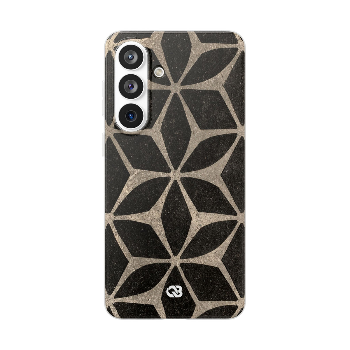 Concrete Mosaic Star · Lite Phone Case for Samsung · Black