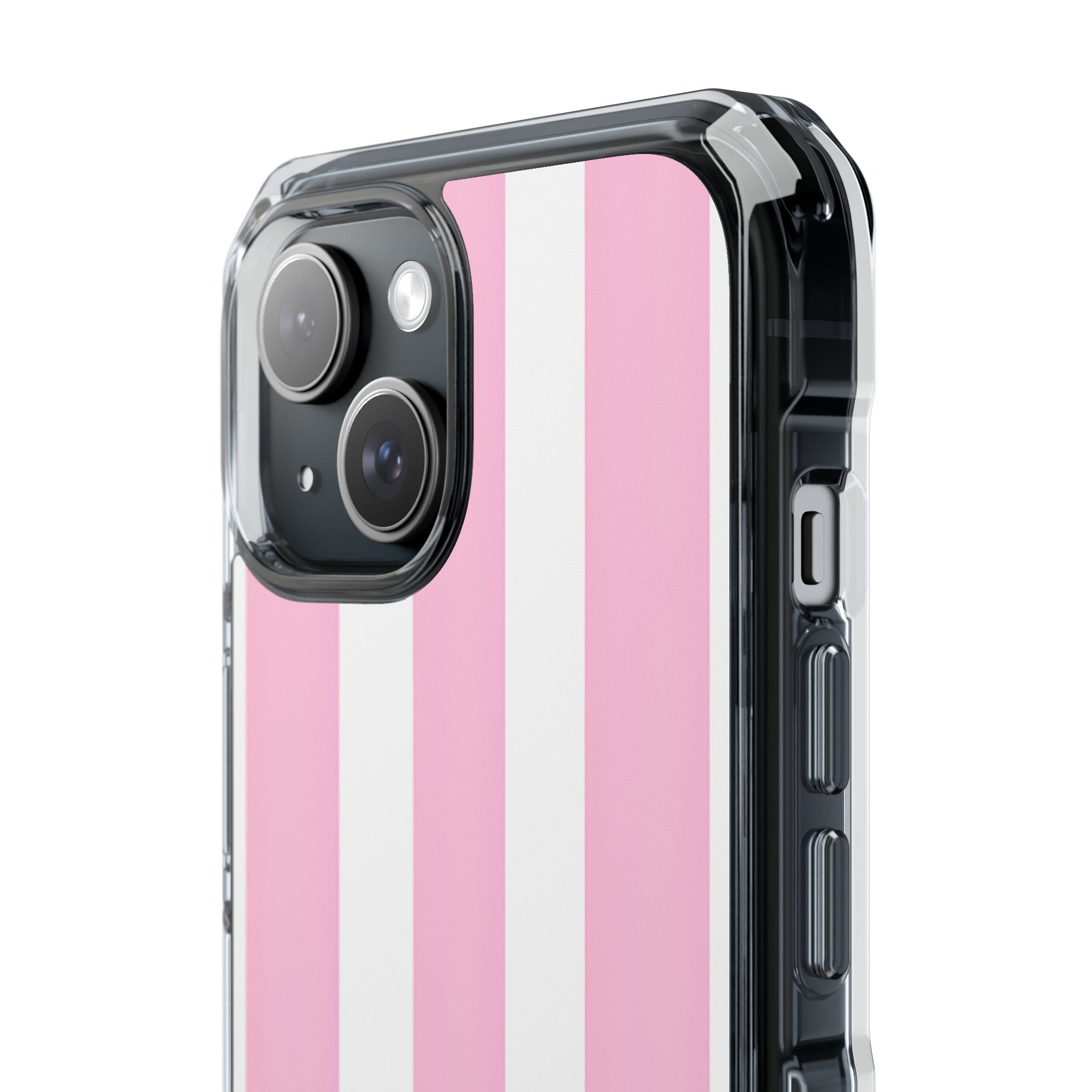 Soft Pink Stripe · Impact Custodia per iPhone · Magsafe