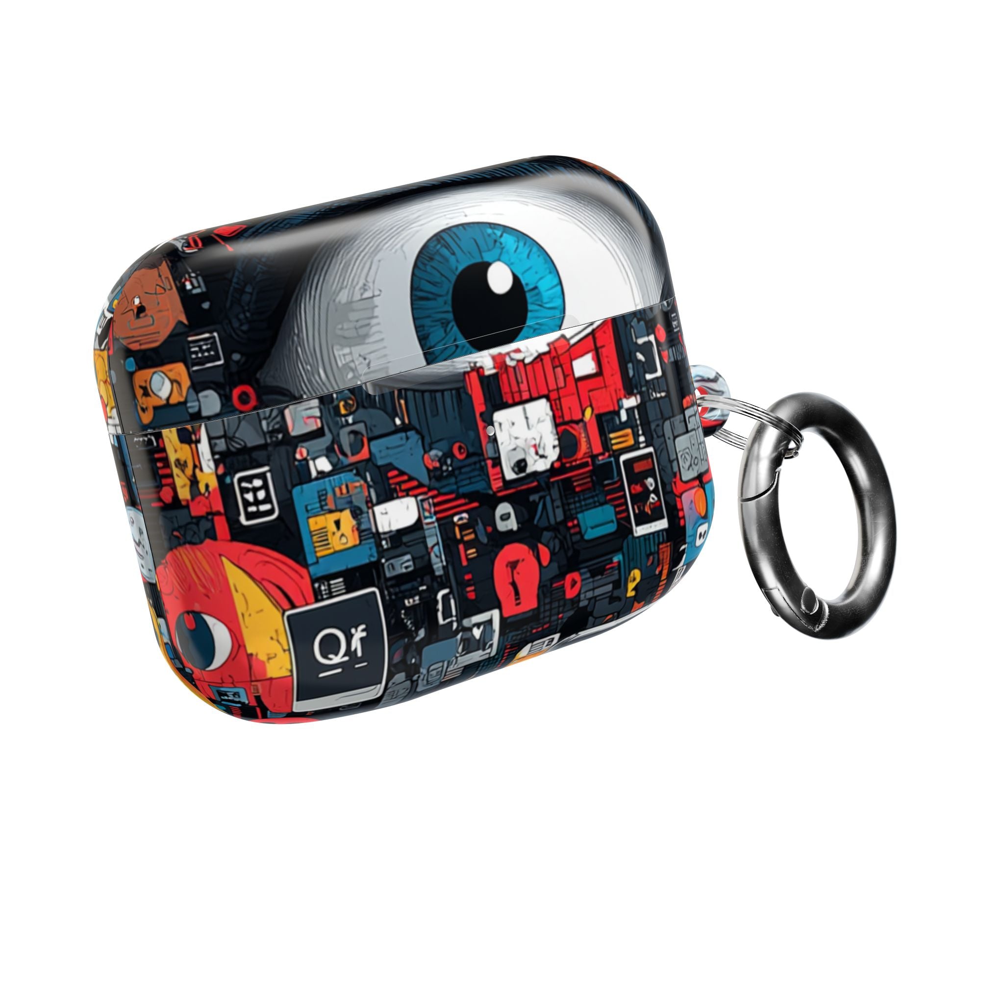 Blue Gaze Mosaic - AirPods Case