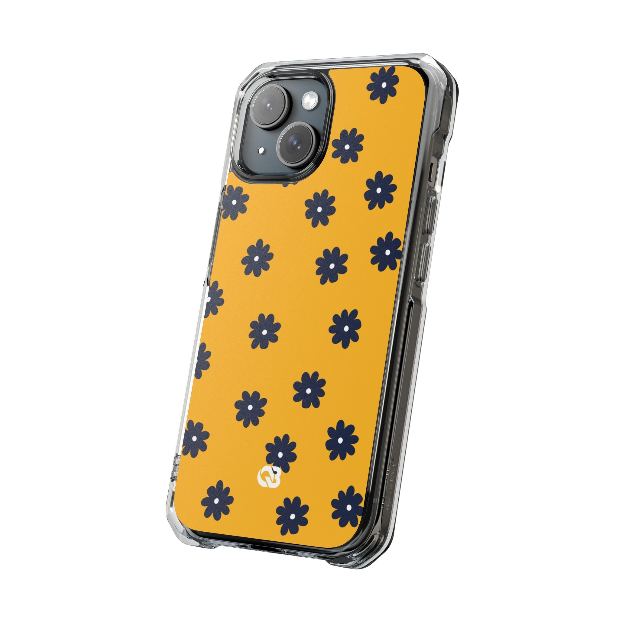 Navy Daisy Mustard · Impact Phone Case for iPhone · Magsafe
