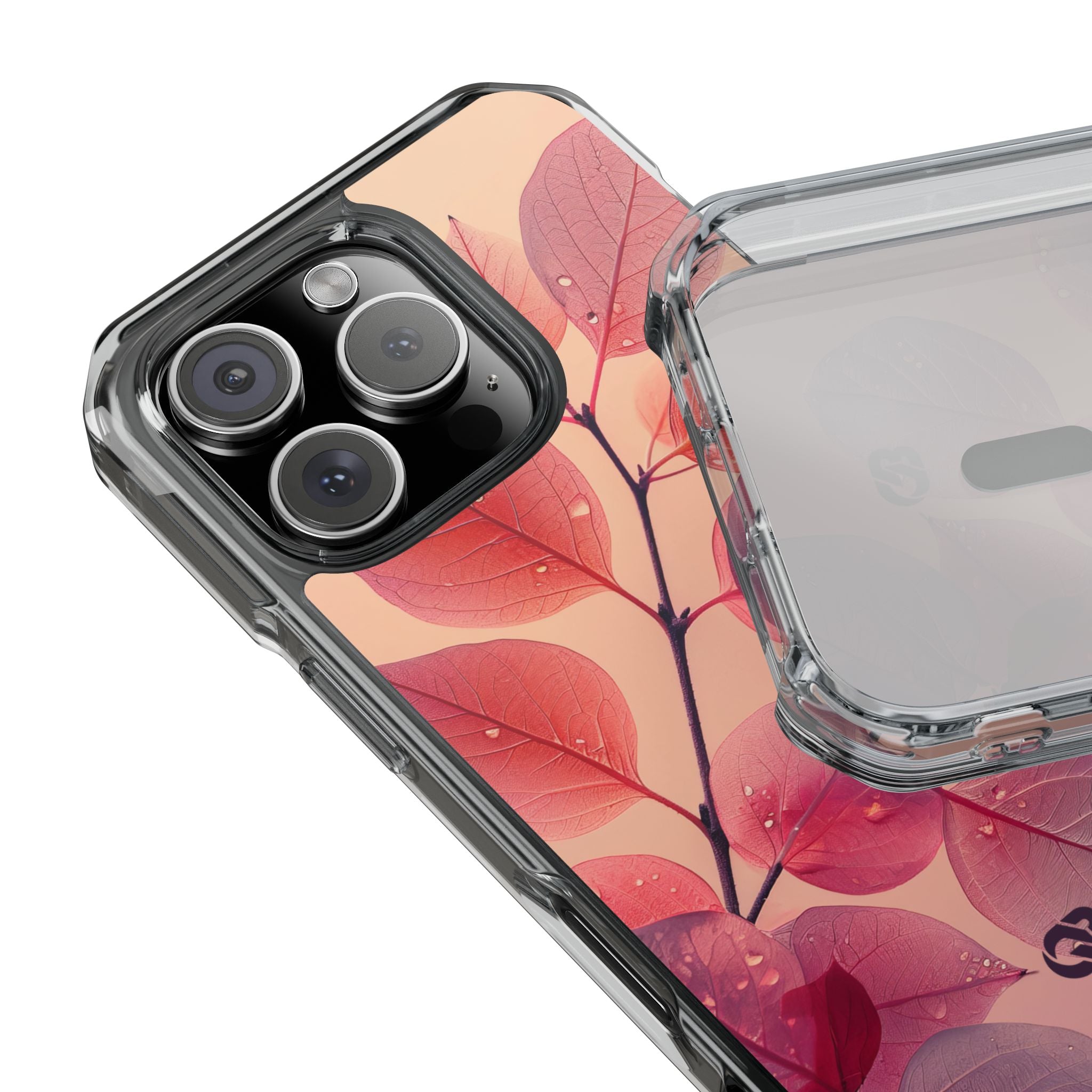 Dewy Magenta Foliage · Impact Phone Case for iPhone · Magsafe