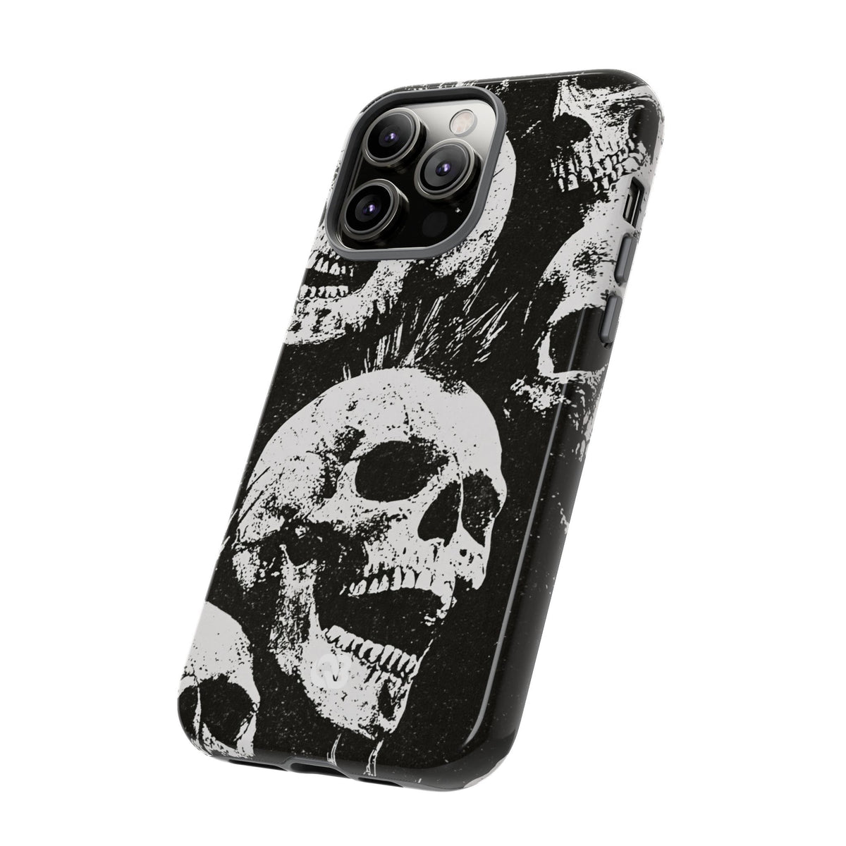 Punk Skull Riot · Tough Phone Case for iPhone · Black