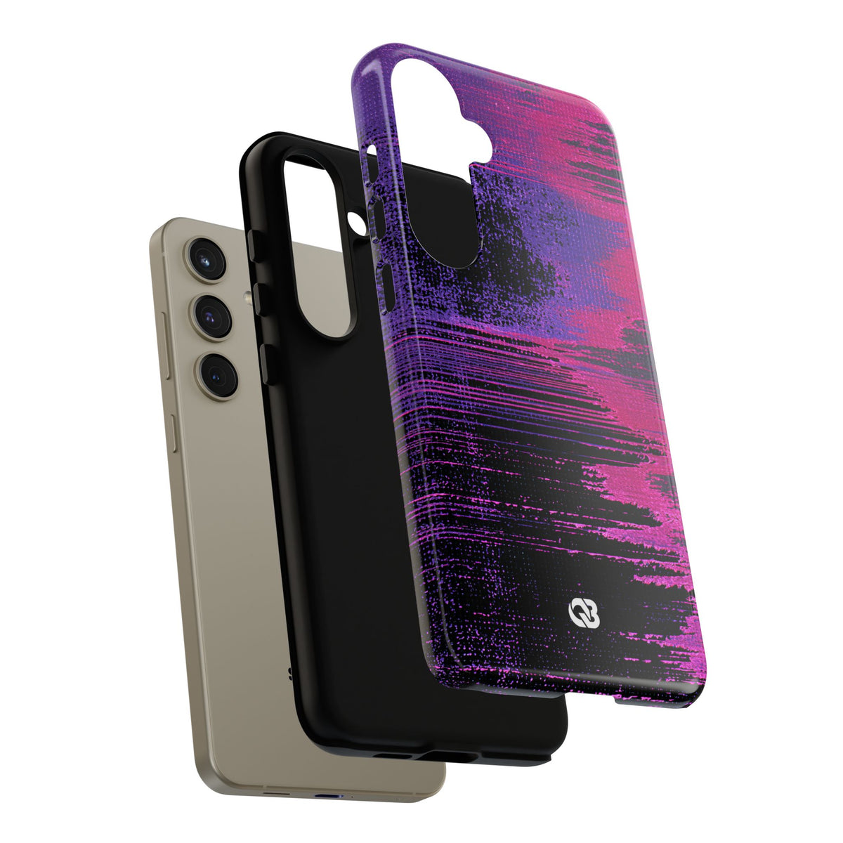 Neon Signal Shift · Tough Phone Case for Samsung · Purple