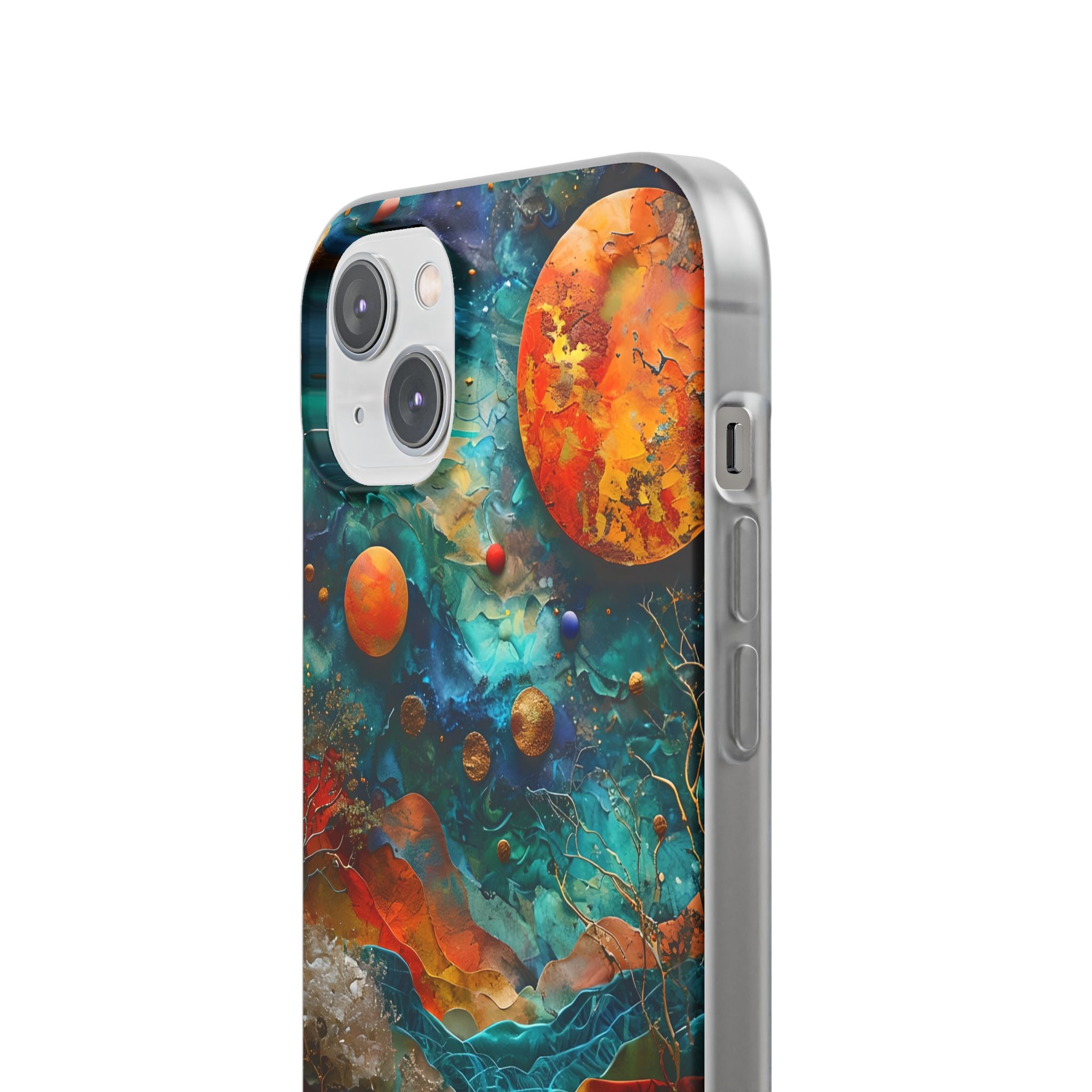 Copper Horizon Drift · Soft Mobilskal för iPhone