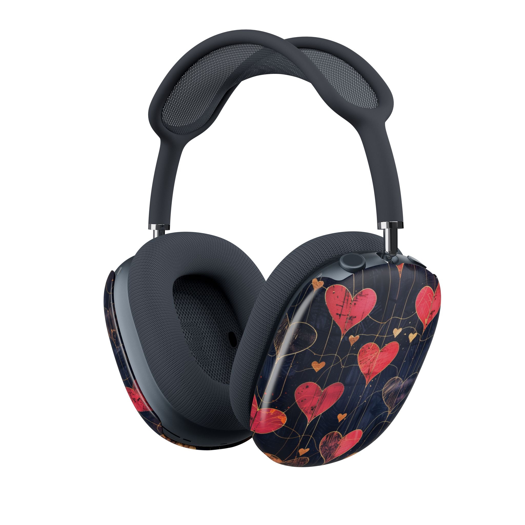 Textured Heart Grid - AirPod Max Case